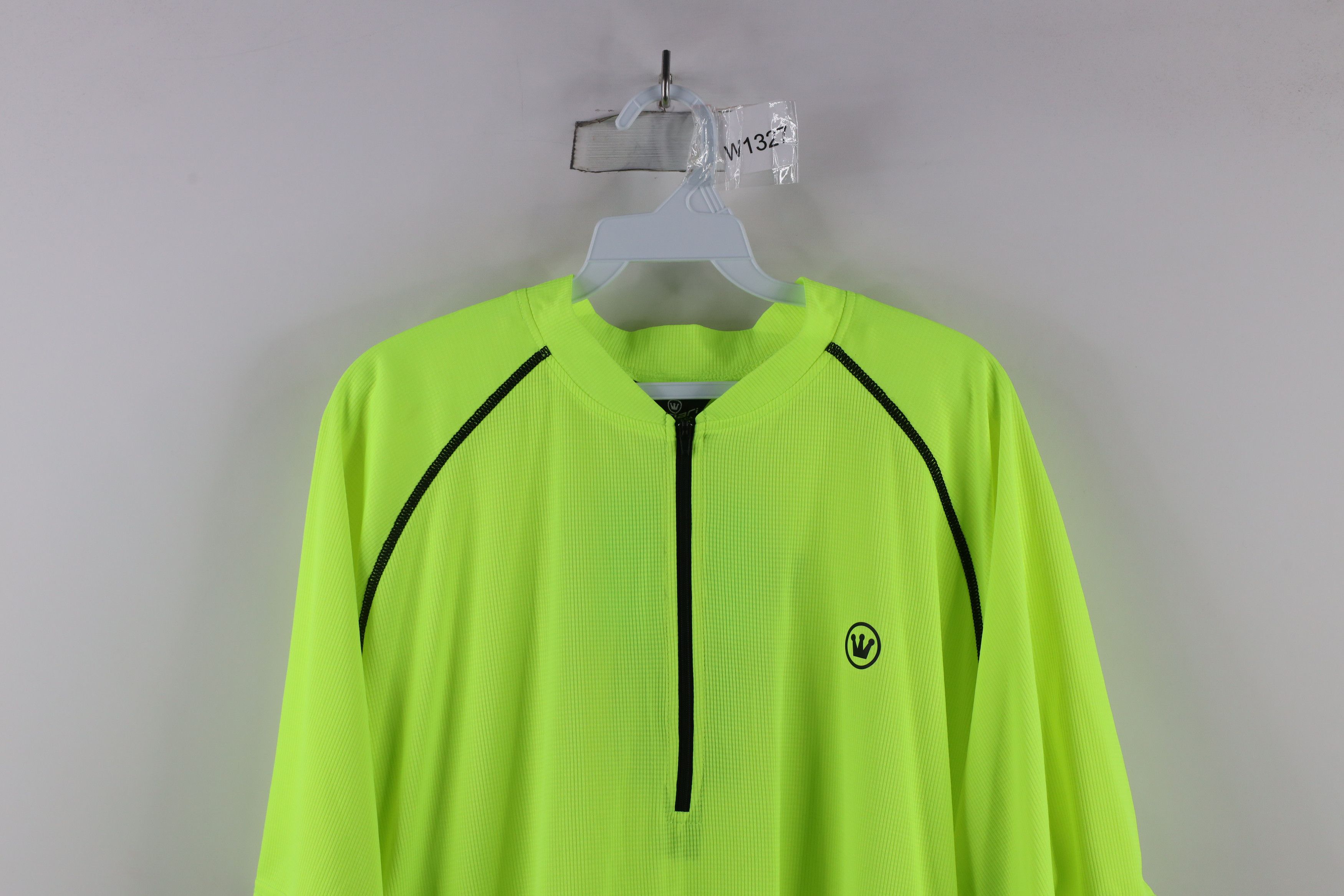 Vintage Deadstock Vintage Canari Cycling Jersey Highlighter Yellow Size US XL / EU 56 / 4 - 2 Thumbnail