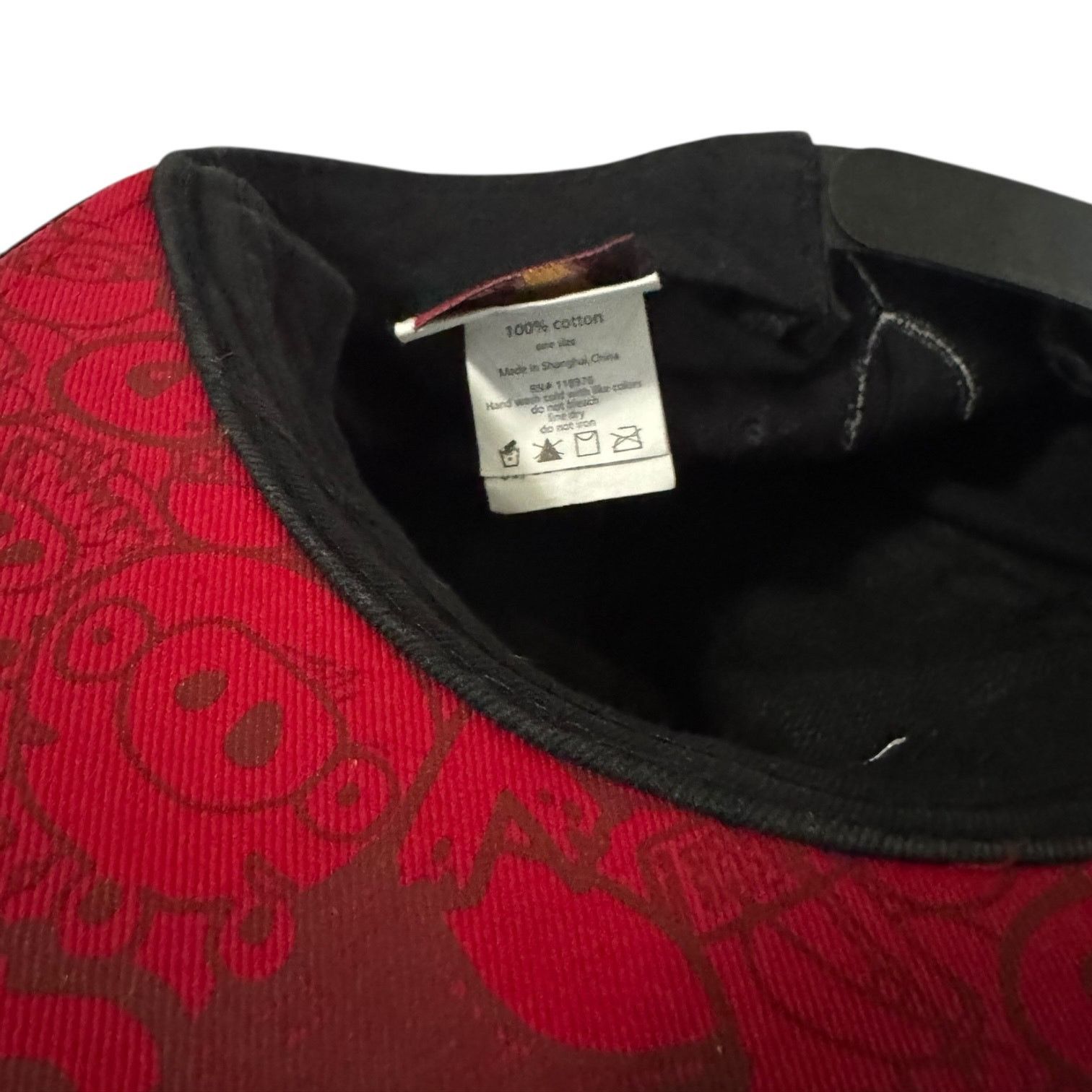 Other Angry Birds Flat Brim Snapback Cap Black Red White Size ONE SIZE - 3 Thumbnail