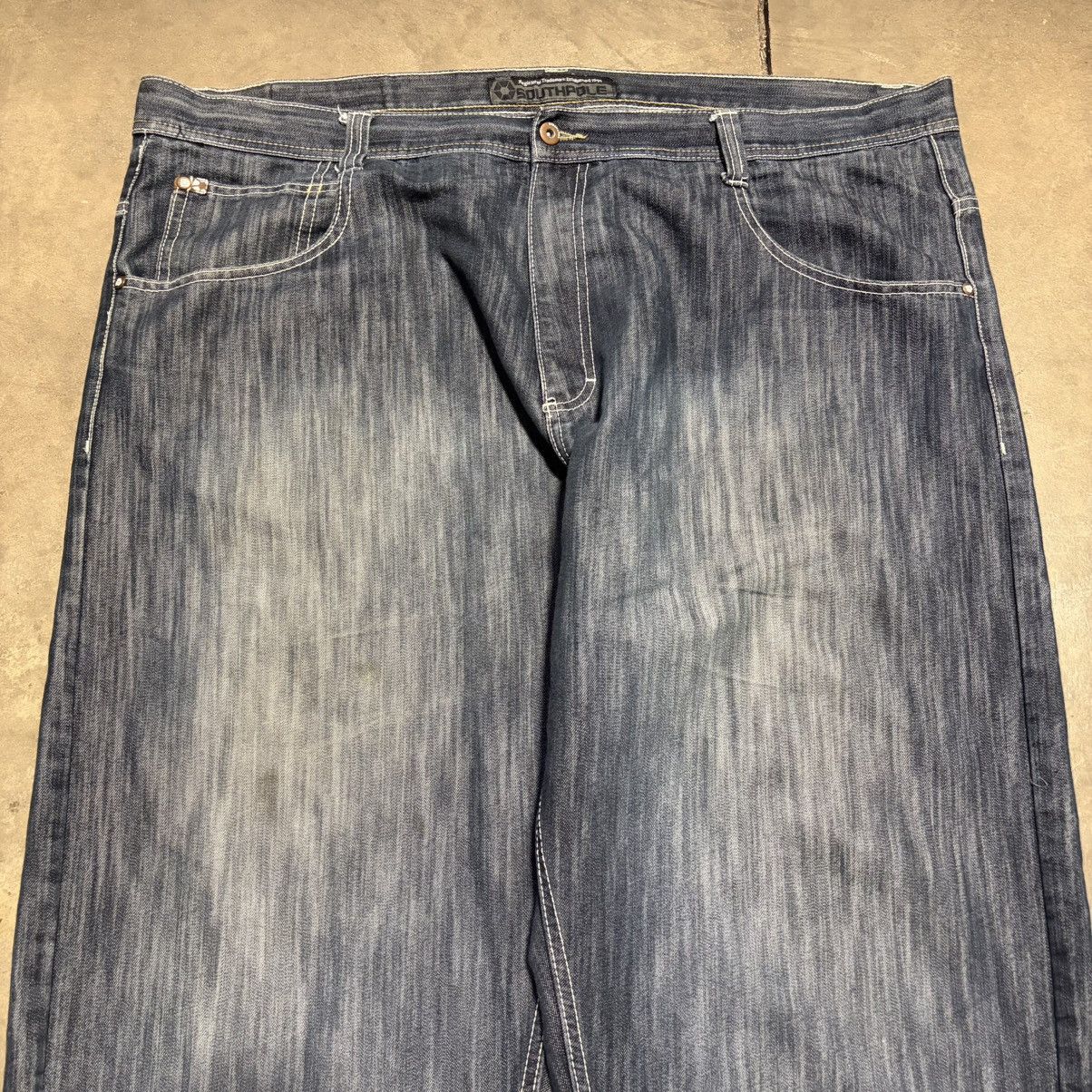 Southpole Vintage SouthPole Baggy Denim Jeans Wide Leg Skater Y2K 48 Size US 44 / EU 60 - 5 Thumbnail