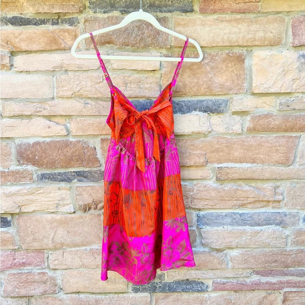 Designer Vibrant Bohemian Style Maxi Dress Size XS / US 0-2 / IT 36-38 - 2 Thumbnail