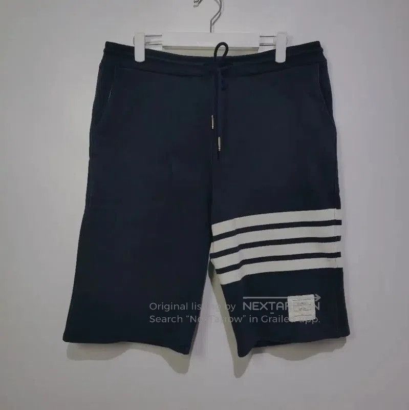 Thom Browne Thom Browne Navy Cotton Women's Shorts . Size 30" / US 8 / IT 44 - 1 Thumbnail