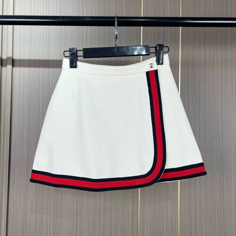 Gucci Gucci Size XS College-style webbing skirt 2504-Nextarrow Size 42" / US 20 - 1 Thumbnail