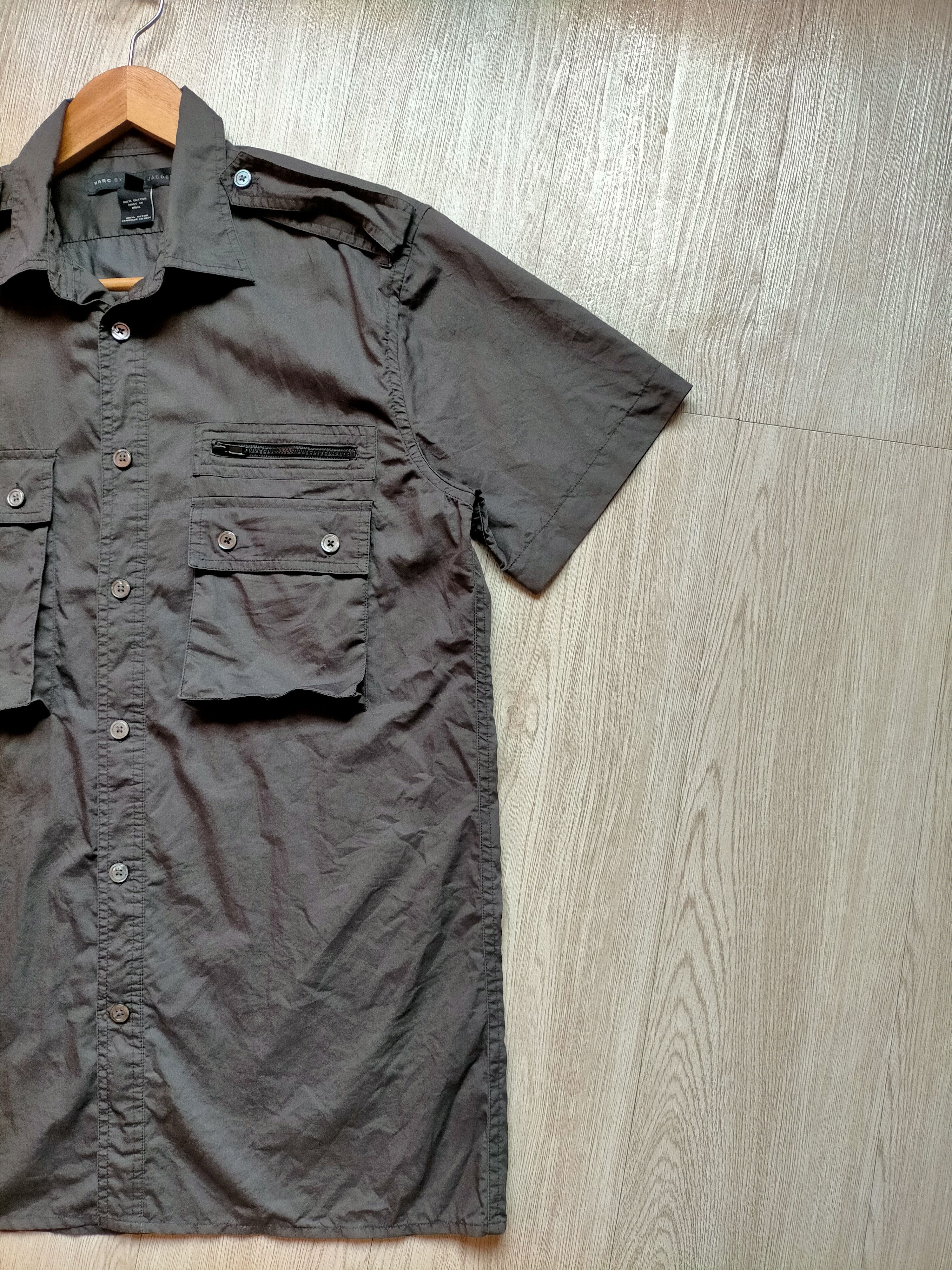 Marc Jacobs Marc Jacobs Double Pocket zipped Shirt Button ups Size US M / EU 48-50 / 2 - 4 Thumbnail