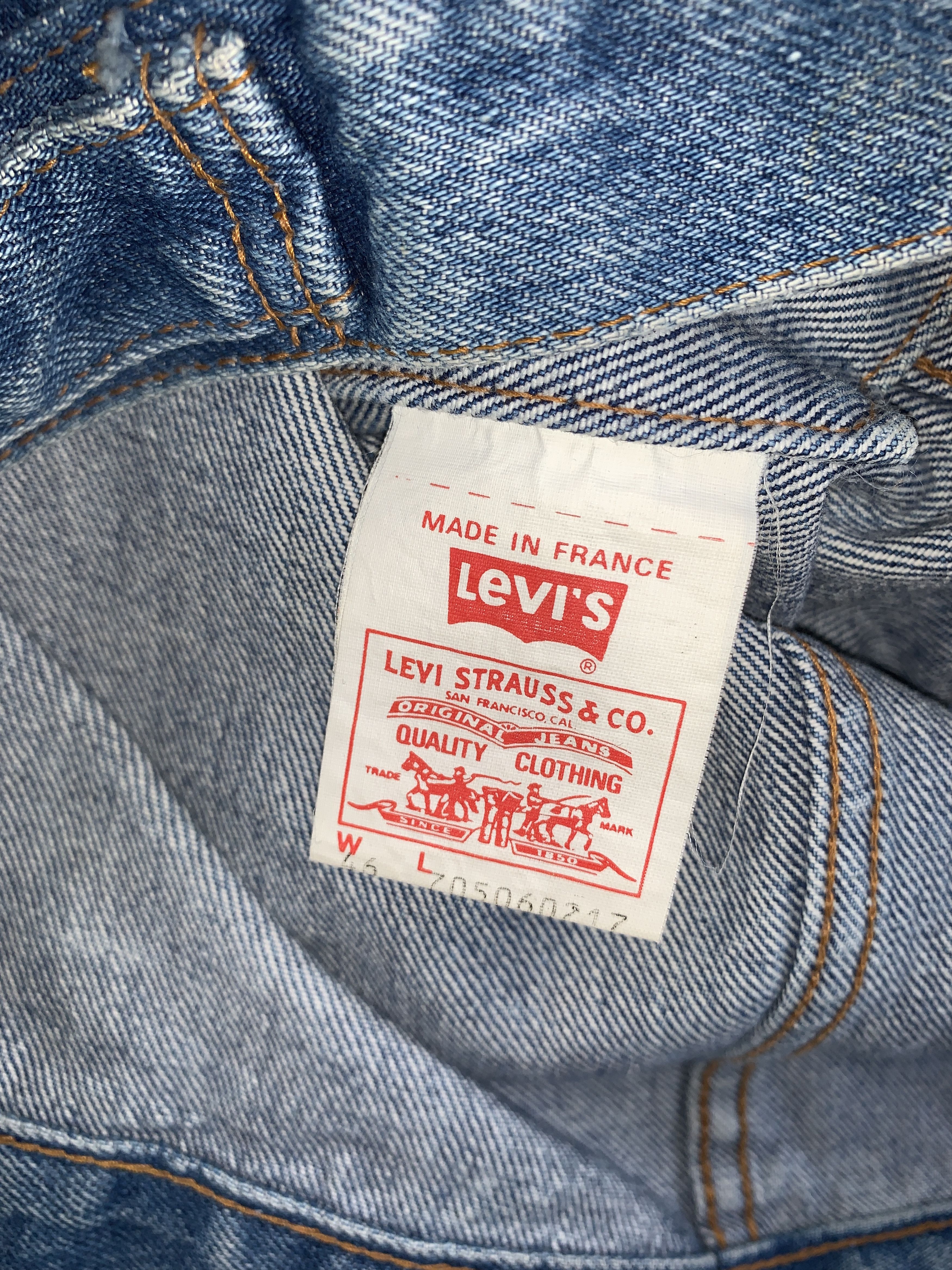 Levi's × Vintage Levi's 80's vintage denim jacket - L Size US L / EU 52-54 / 3 - 6 Thumbnail