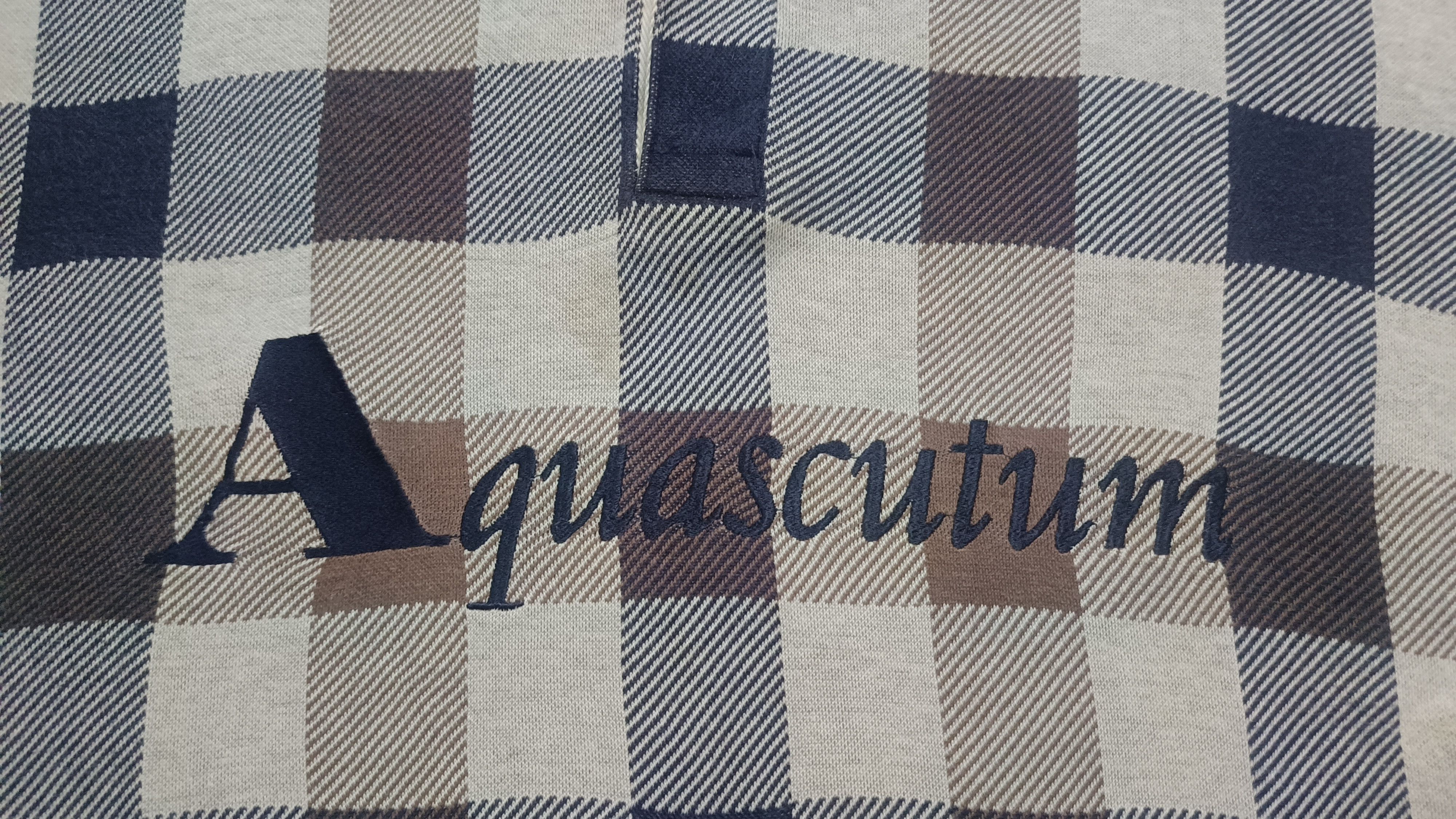 Aquascutum 🔥🔥Rare Distressed Vintage Aquascuntum Rugby Long Sleeve Size US L / EU 52-54 / 3 - 5 Thumbnail