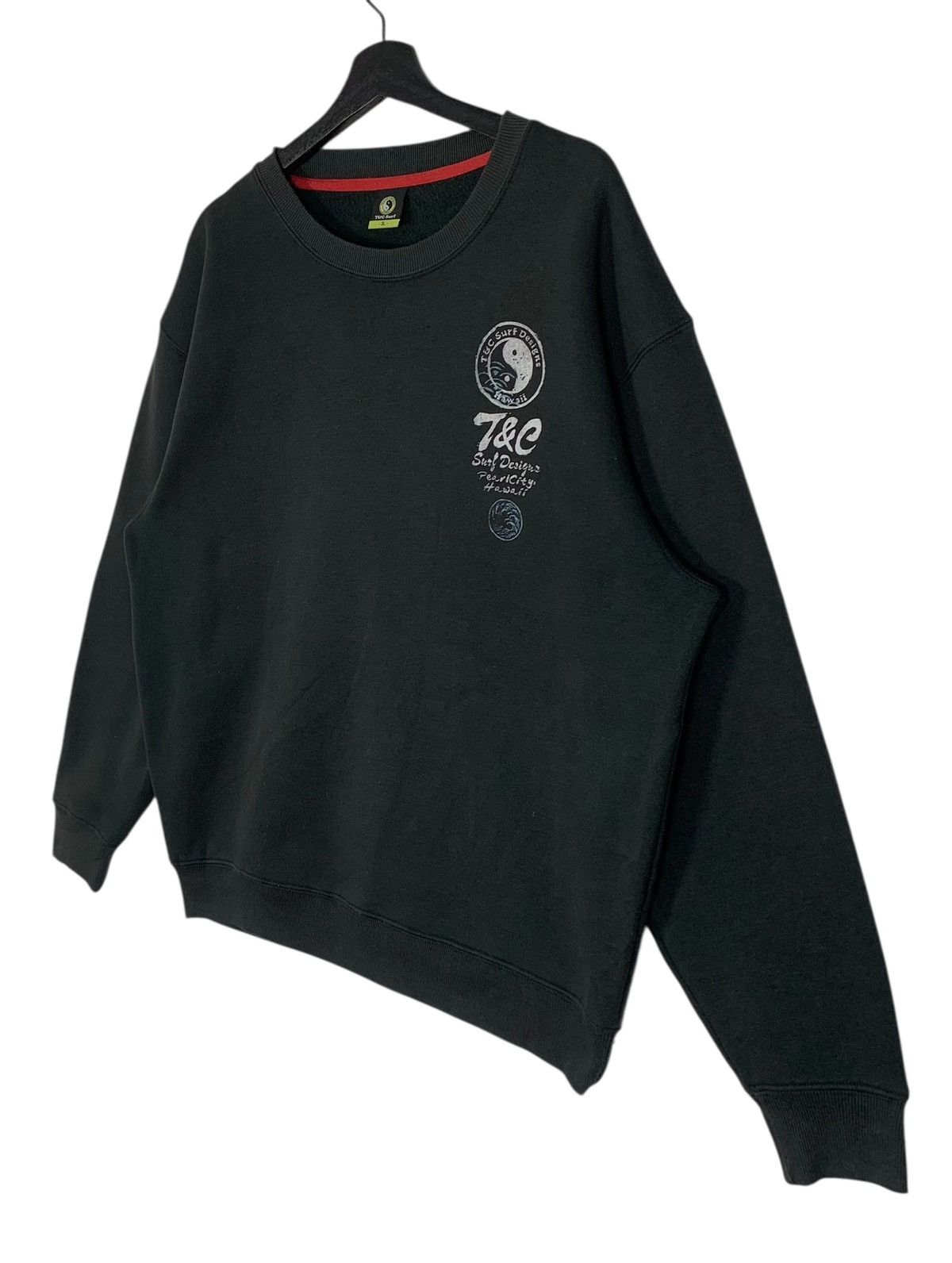 Japanese Brand T&Surf Designs Hawaiian SurfStyle StreetWear Sweatshirt Size US L / EU 52-54 / 3 - 4 Thumbnail