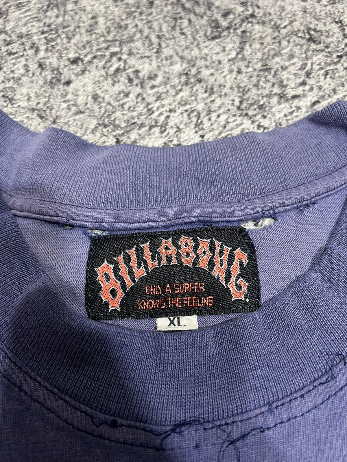 Comme des Garcons 2000s Archival Billabong Surf Thrashed Graphic Faded Tee y2k Size US L / EU 52-54 / 3 - 7 Thumbnail