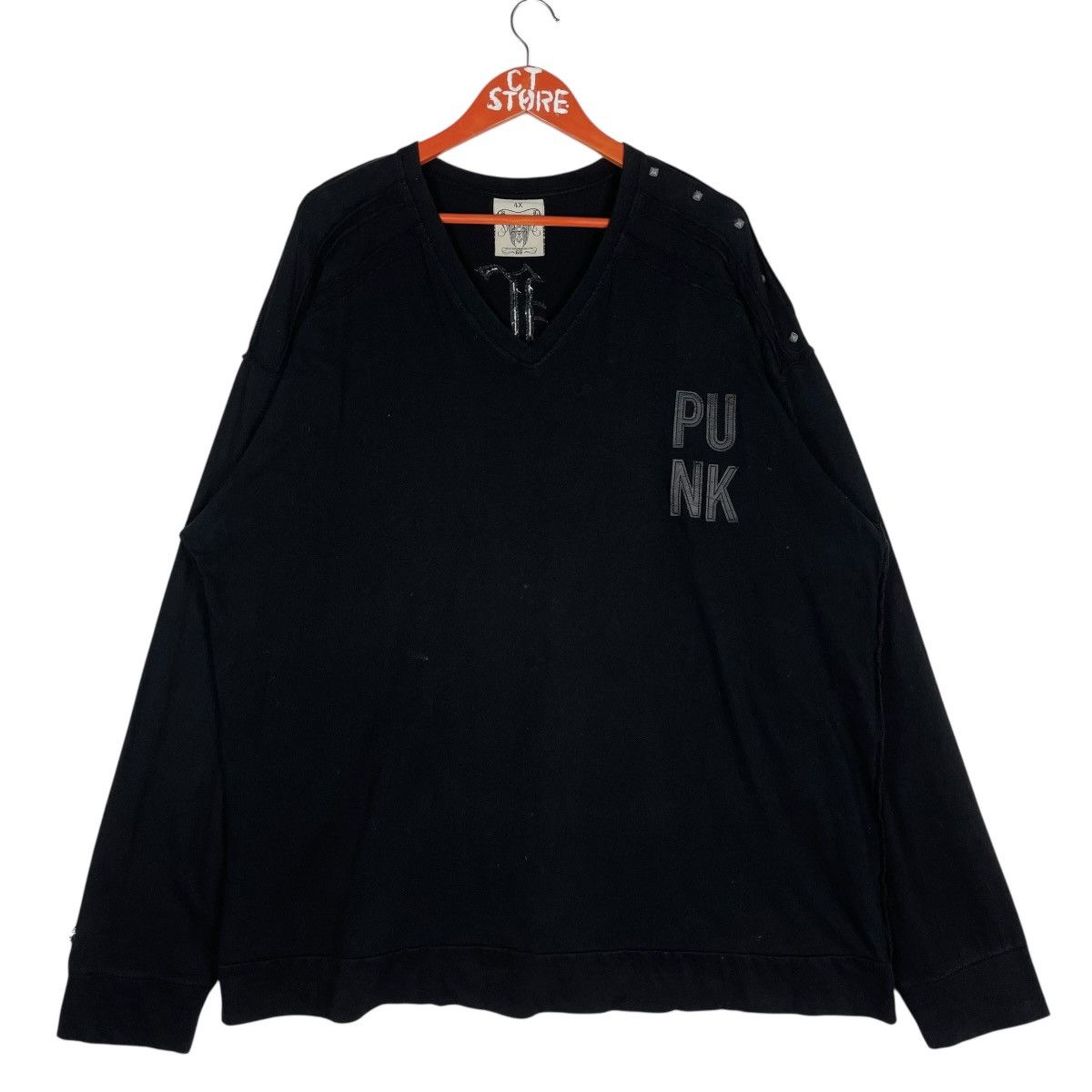 Black Label Blac Label Punk Long Sleeve Size 4X Size US XXL / EU 58 / 5 - 1 Thumbnail