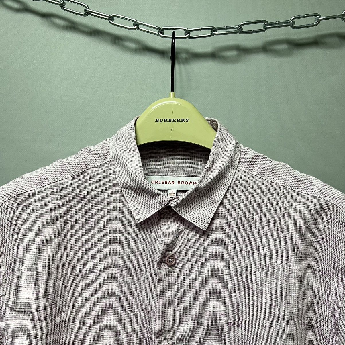 Orlebar Brown Orlebar Brown Shirt Linen Long Sleeve Button Size S Size US S / EU 44-46 / 1 - 2 Thumbnail