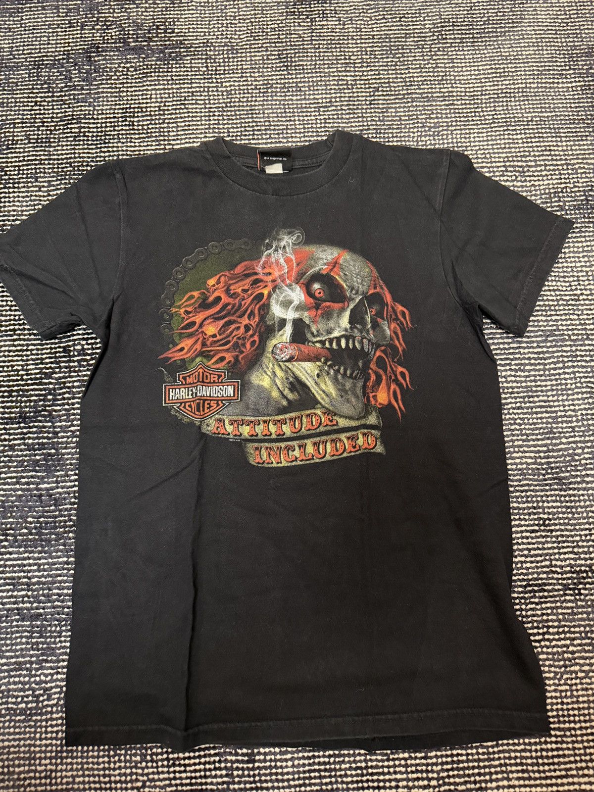 Vintage Vintage Harley Davidson T shirt Size US M / EU 48-50 / 2 - 1 Thumbnail