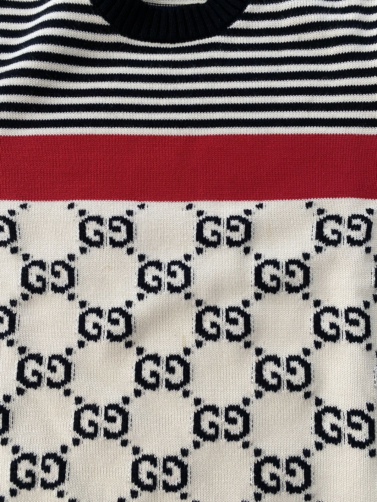 Gucci GG cotton knit sweater Size US M / EU 48-50 / 2 - 12 Thumbnail