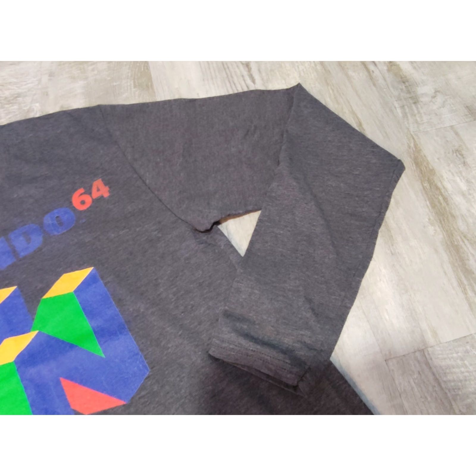 Port & Company VINTAGE Nintendo Classic N64 Logo Graphic Tee Shirt Size US S / EU 44-46 / 1 - 4 Thumbnail