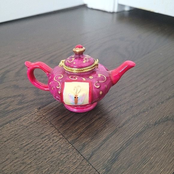 Other Mini Decorative Ceramic Teapot Trinket Box Set Spring Size ONE SIZE - 8 Thumbnail