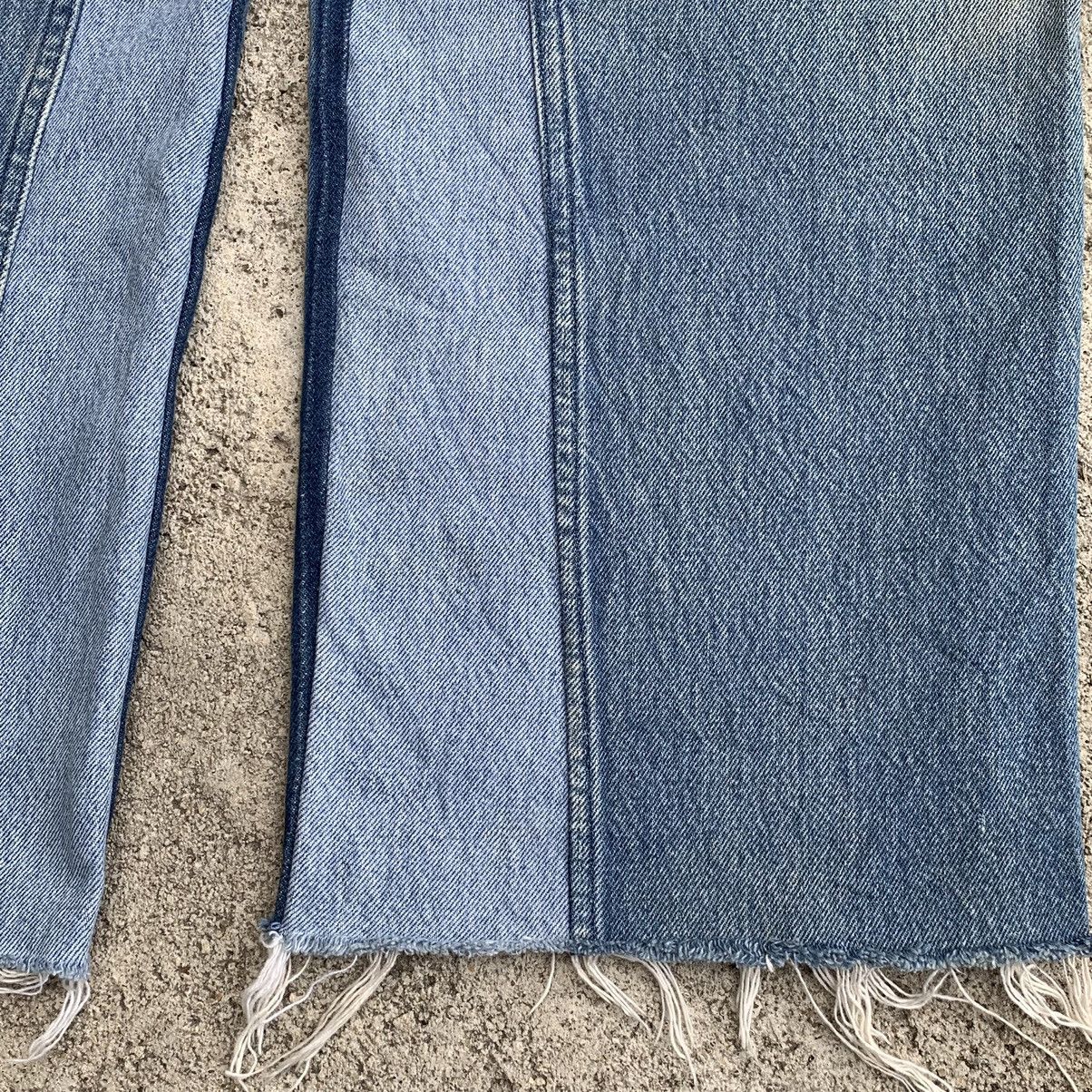 Levi's Vintage Clothing Vintage Levis Re/Done USA Wide Baggy Distressed Jeans W24 Size 24" / US 00 / IT 34 - 10 Thumbnail