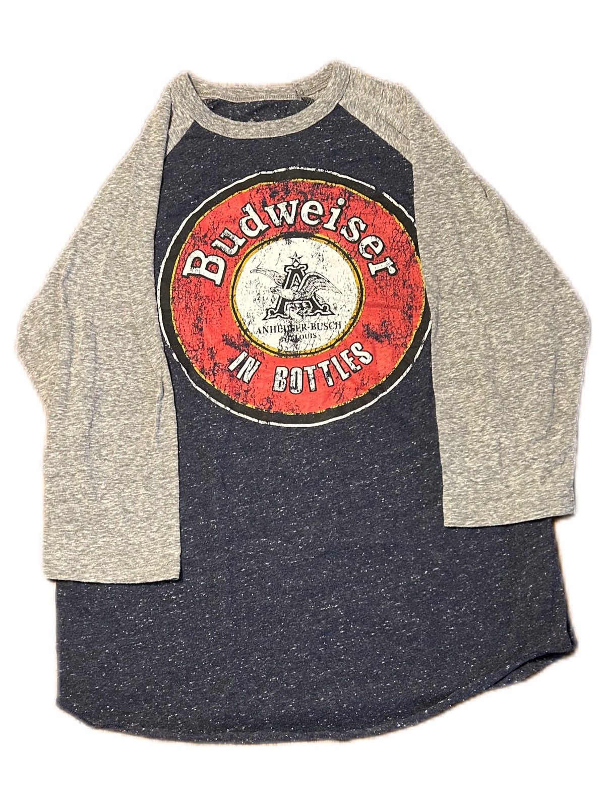 Budweiser × Vintage Vintage Budweiser Baseball Shirt Size US S / EU 44-46 / 1 - 1 Thumbnail
