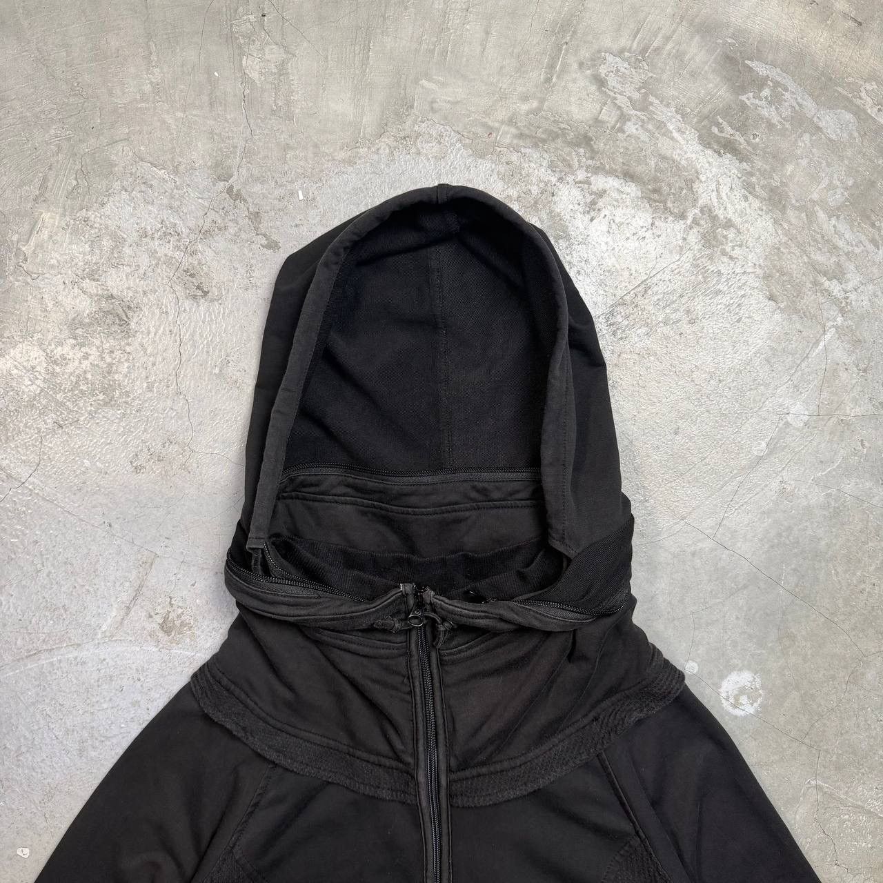 Beauty Beast 2000s OZZ CROCE Archive Gothic Zip Hoodie Size US M / EU 48-50 / 2 - 6 Thumbnail