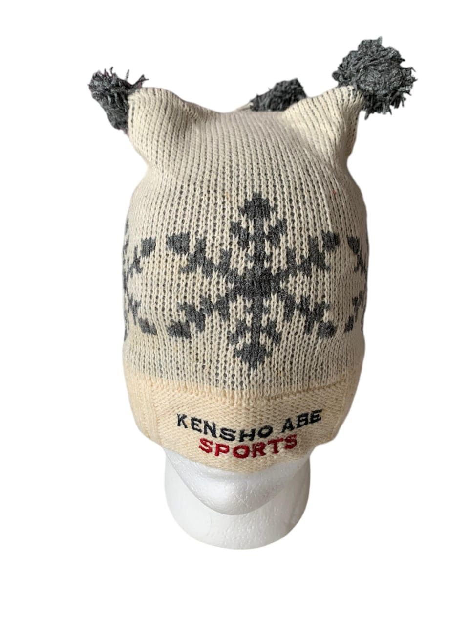 Japanese Brand × Kapital × Vintage Punk style Horn Devil Kensho Abe Beanie Hats ☠️☠️ Size ONE SIZE - 2 Thumbnail
