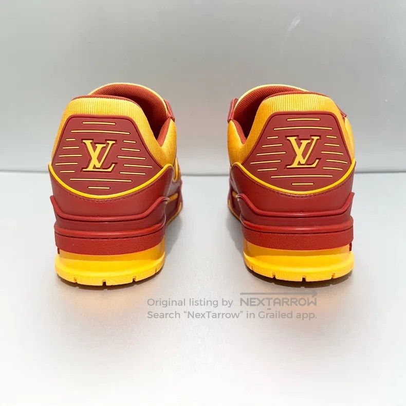 Louis Vuitton Louis Vuitton Trainer Tomato Scrambled Egg Color Matching Size US 8 / EU 41 - 5 Thumbnail