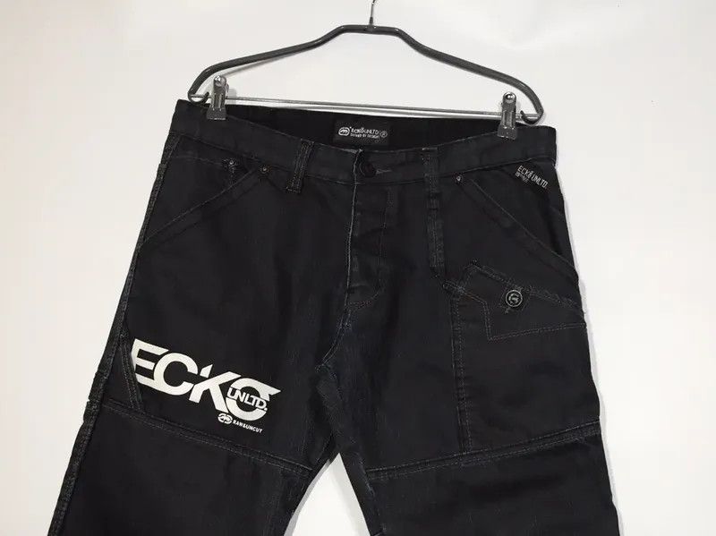 Ecko Unltd. Ecko United Archival Multipocket Jeans Baggy Wide Leg Sz 34 Size US 34 / EU 50 - 3 Thumbnail