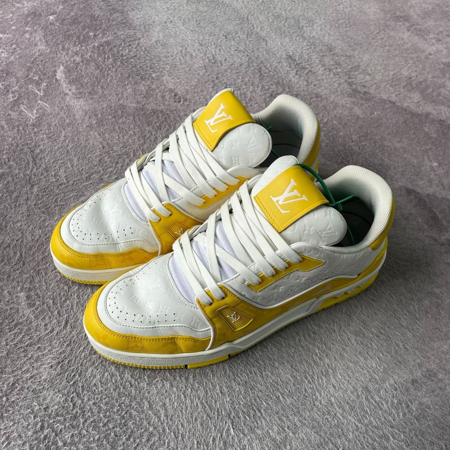 Louis Vuitton Louis Vuitton Training Yellow Lowtop Sneakers 42 Men Size US 9 / EU 42 - 1 Thumbnail