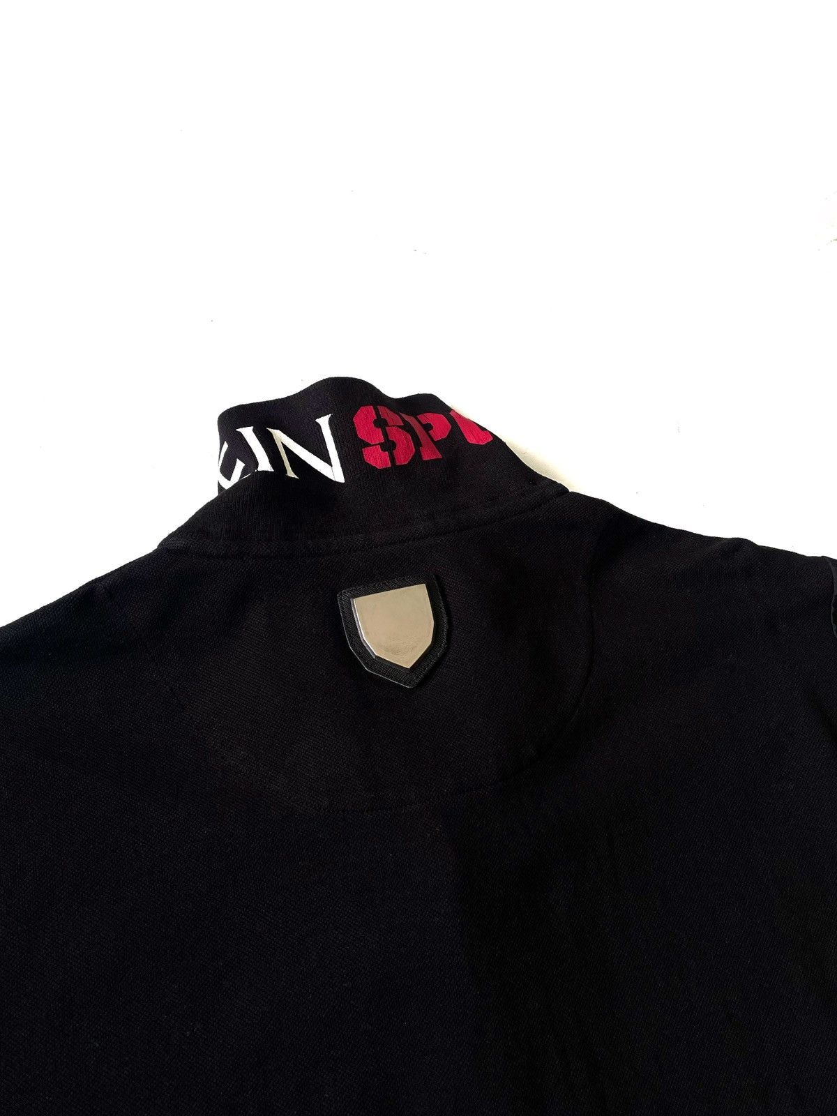 Philipp Plein Philipp Plein Sport Black Polo Size XXL Big Logo Luxury Size US XL / EU 56 / 4 - 11 Thumbnail