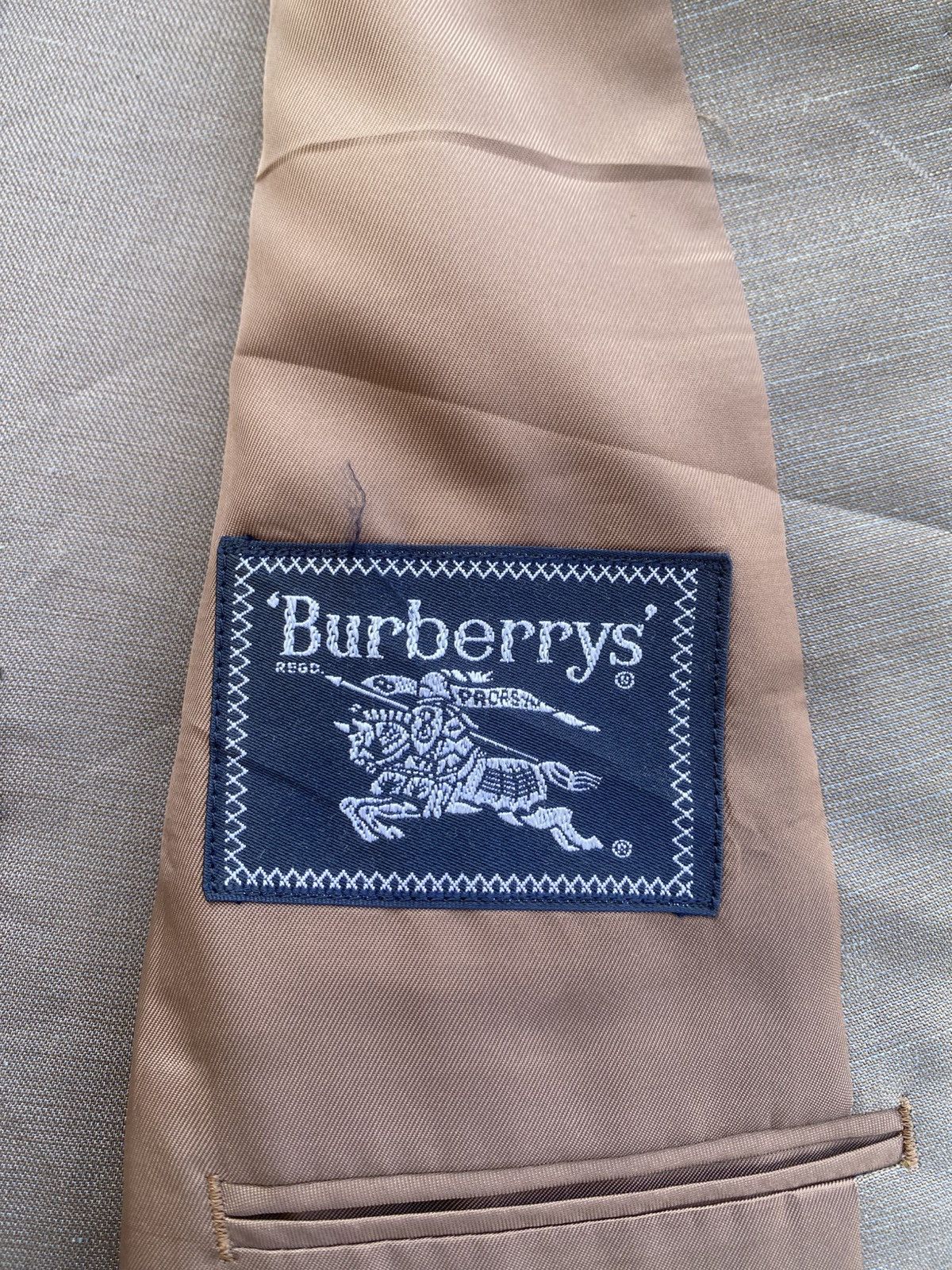 Burberry Rare Vintage Burberry Blazer Size 34S - 10 Thumbnail