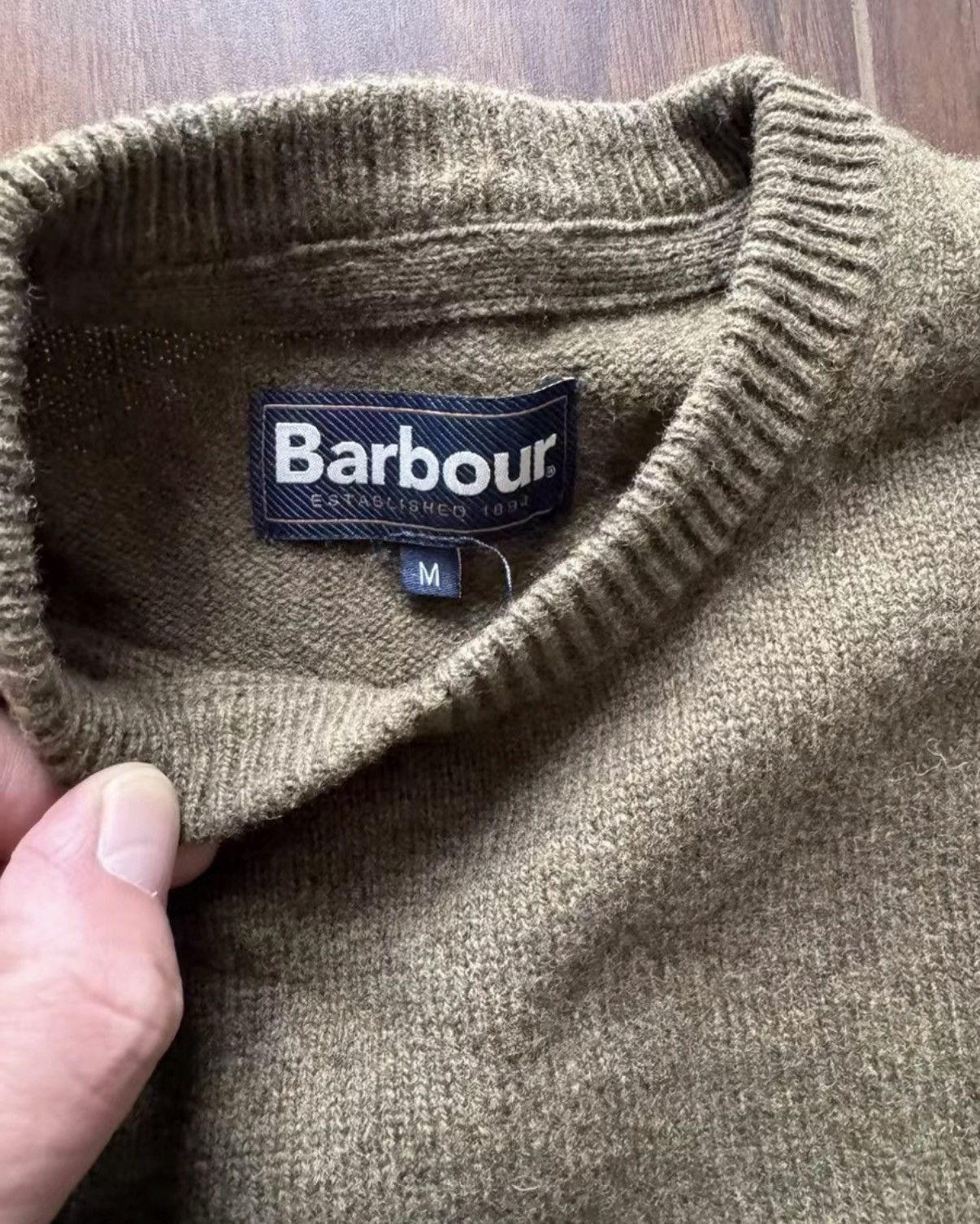 Barbour Barbour Sweater 100% Wool K21 Size US M / EU 48-50 / 2 - 2 Thumbnail