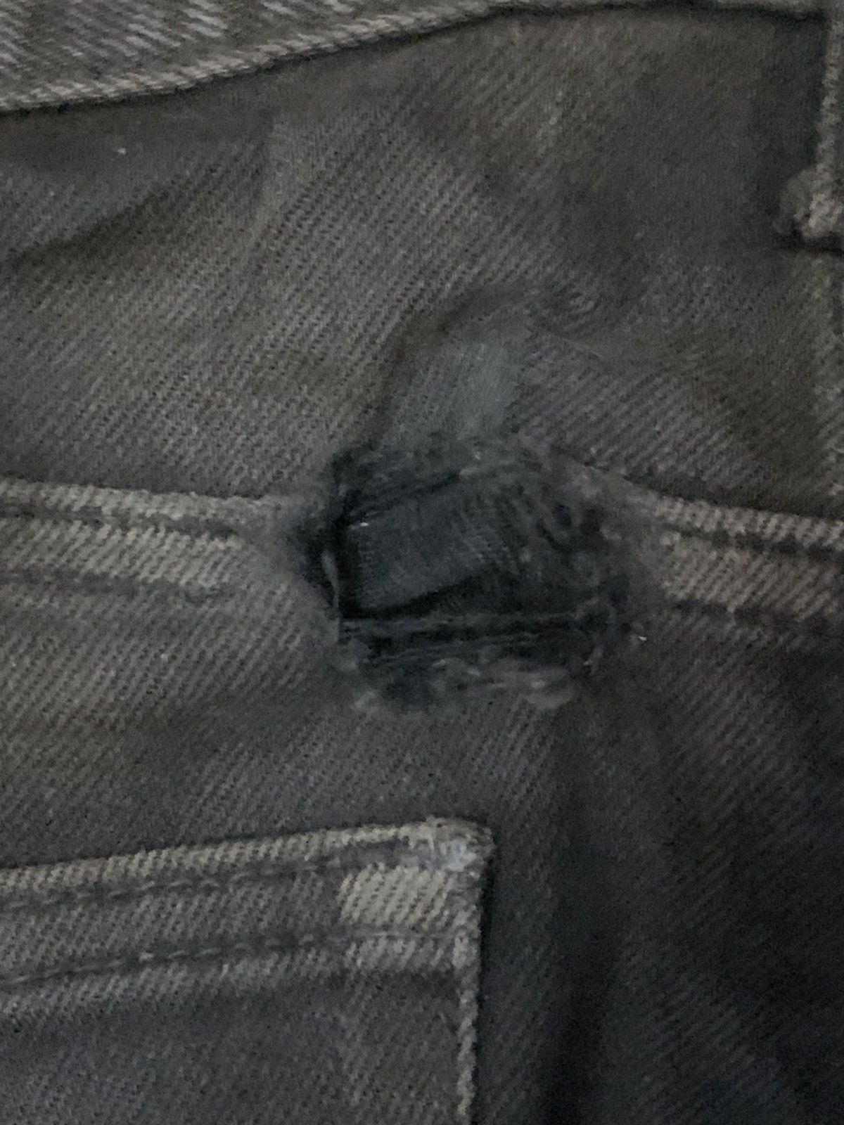 Japanese Brand Uniqlo Selvedge Distressed Denim Jeans Size US 35 - 11 Thumbnail