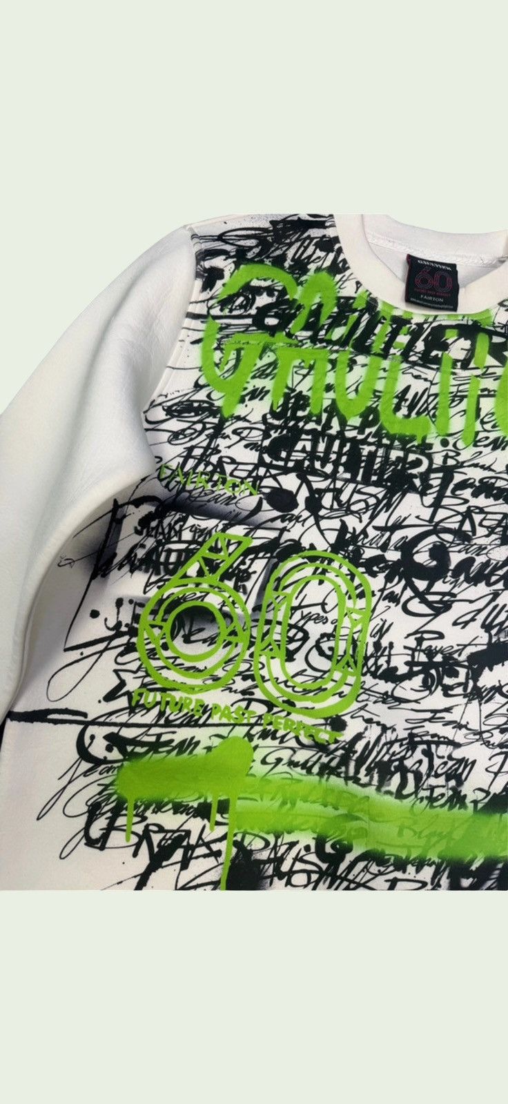 Jean Paul Gaultier Jean Paul Gaultier Sweater Anniversary JPG Archive Graffiti Size US M / EU 48-50 / 2 - 3 Thumbnail