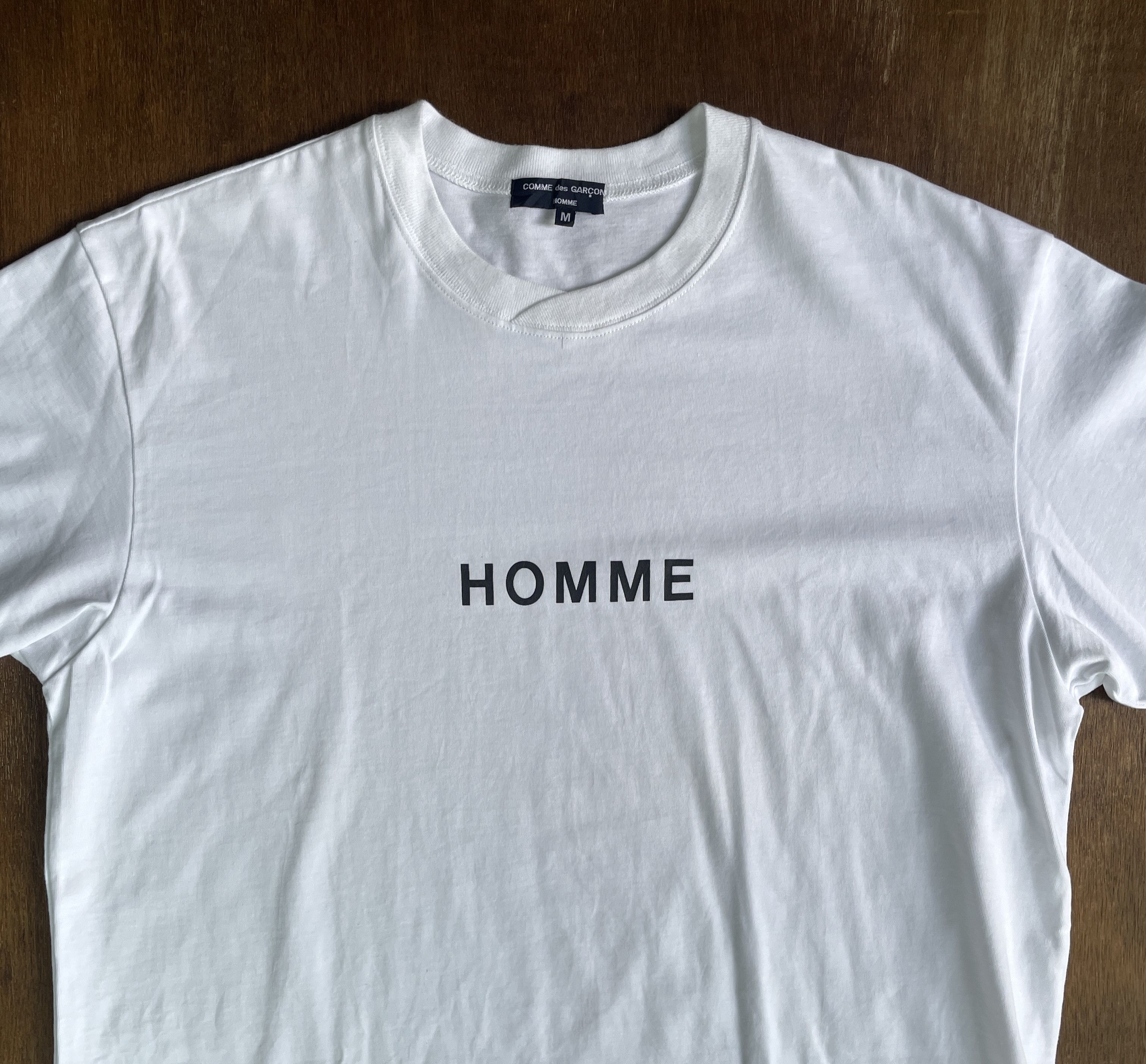 Comme des Garcons Homme COMME des GARCONS HOMME Logo Tee 2021 Size US M / EU 48-50 / 2 - 2 Thumbnail