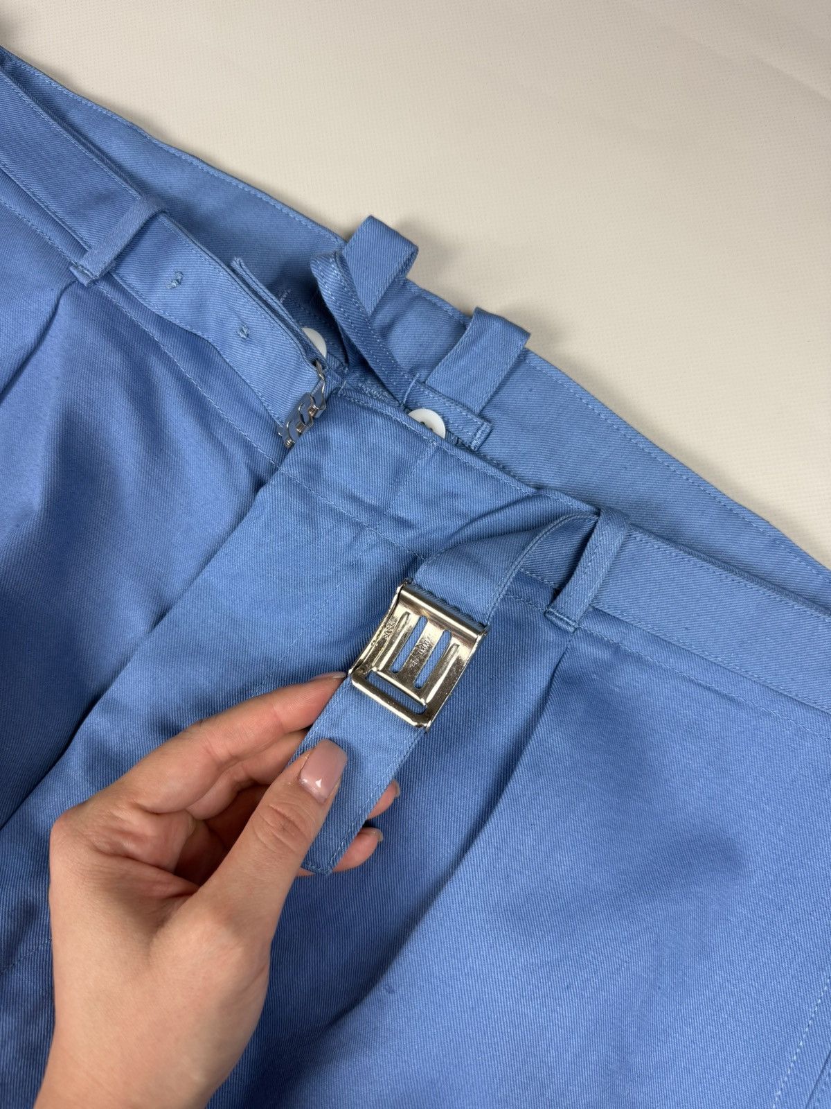 Le Laboureur Vintage German Air Force Military Fatigue Pants Trousers Size US 40 / EU 56 - 13 Thumbnail