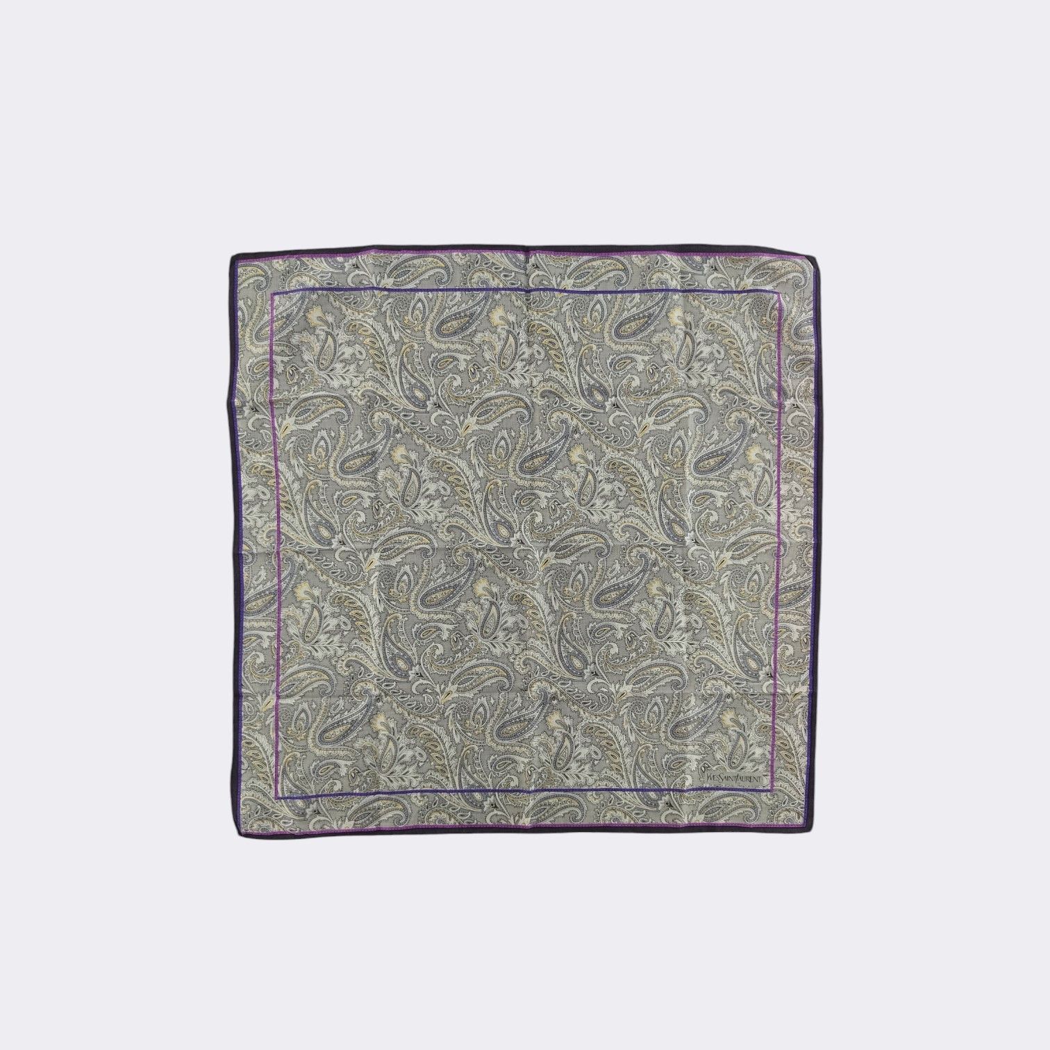 Yves Saint Laurent Vintage Yves Saint Laurent Handkerchief Neckerchief H121K Size ONE SIZE - 2 Thumbnail