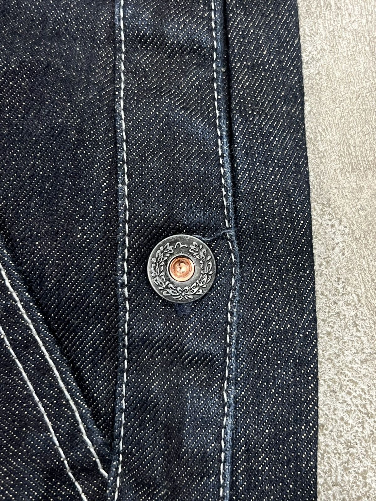 Evisu Vintage EVISU 2000 BUCKLE BACK SELVEDGE POCKET DENIM PANTS Size US 36 / EU 52 - 8 Thumbnail