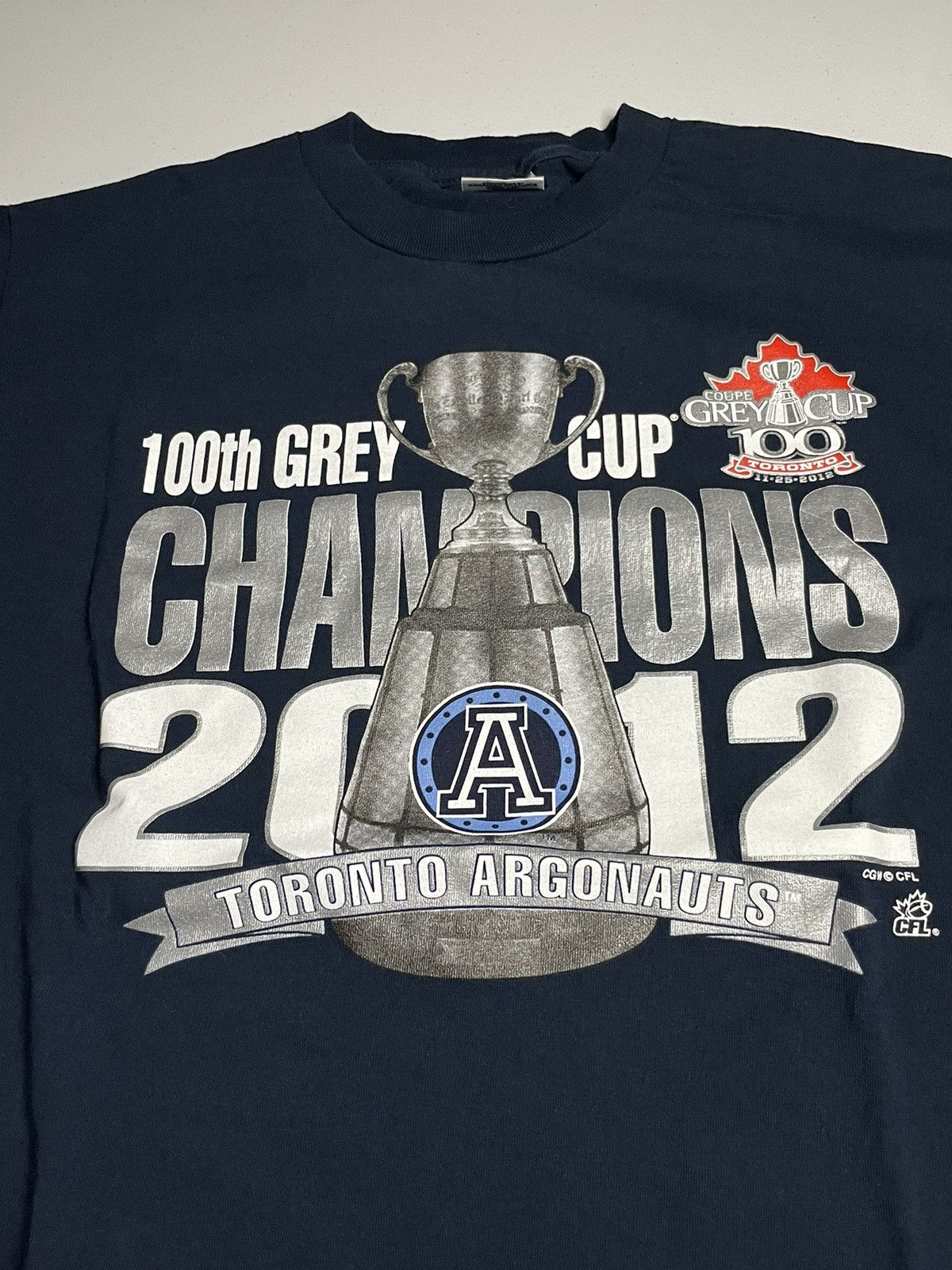 Other Vintage Y2K CFl Toronto Argonauts 2012 champions tshirt Size US M / EU 48-50 / 2 - 2 Thumbnail