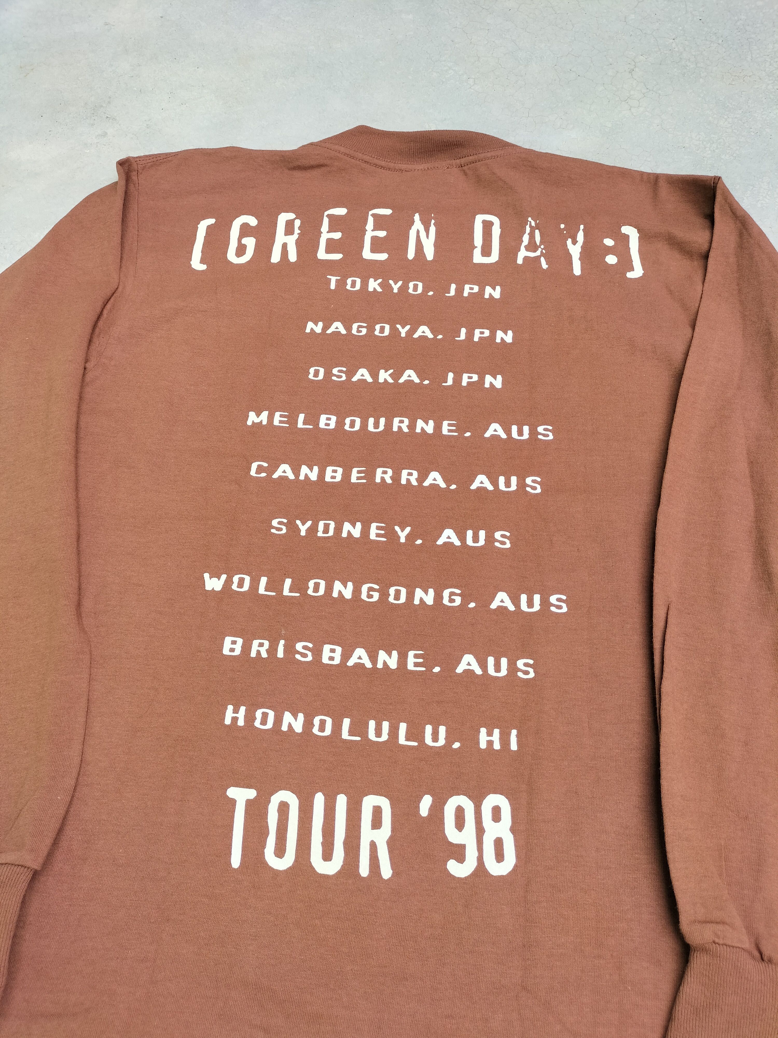 Band Tees Vintage Greenday 97 Nimrod Single Stitch Tour Japan Giant Size US M / EU 48-50 / 2 - 7 Thumbnail