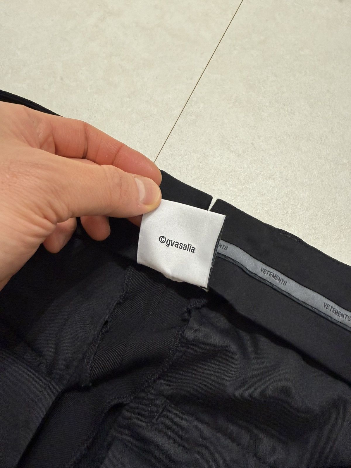 Vetements Vetements Low Rise Wide-Leg Trousers Size US 30 / EU 46 - 12 Thumbnail