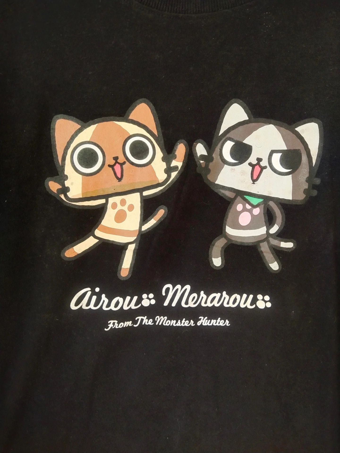 The Game Monster Hunter Airou and Merarou Game Tee Size US L / EU 52-54 / 3 - 2 Thumbnail