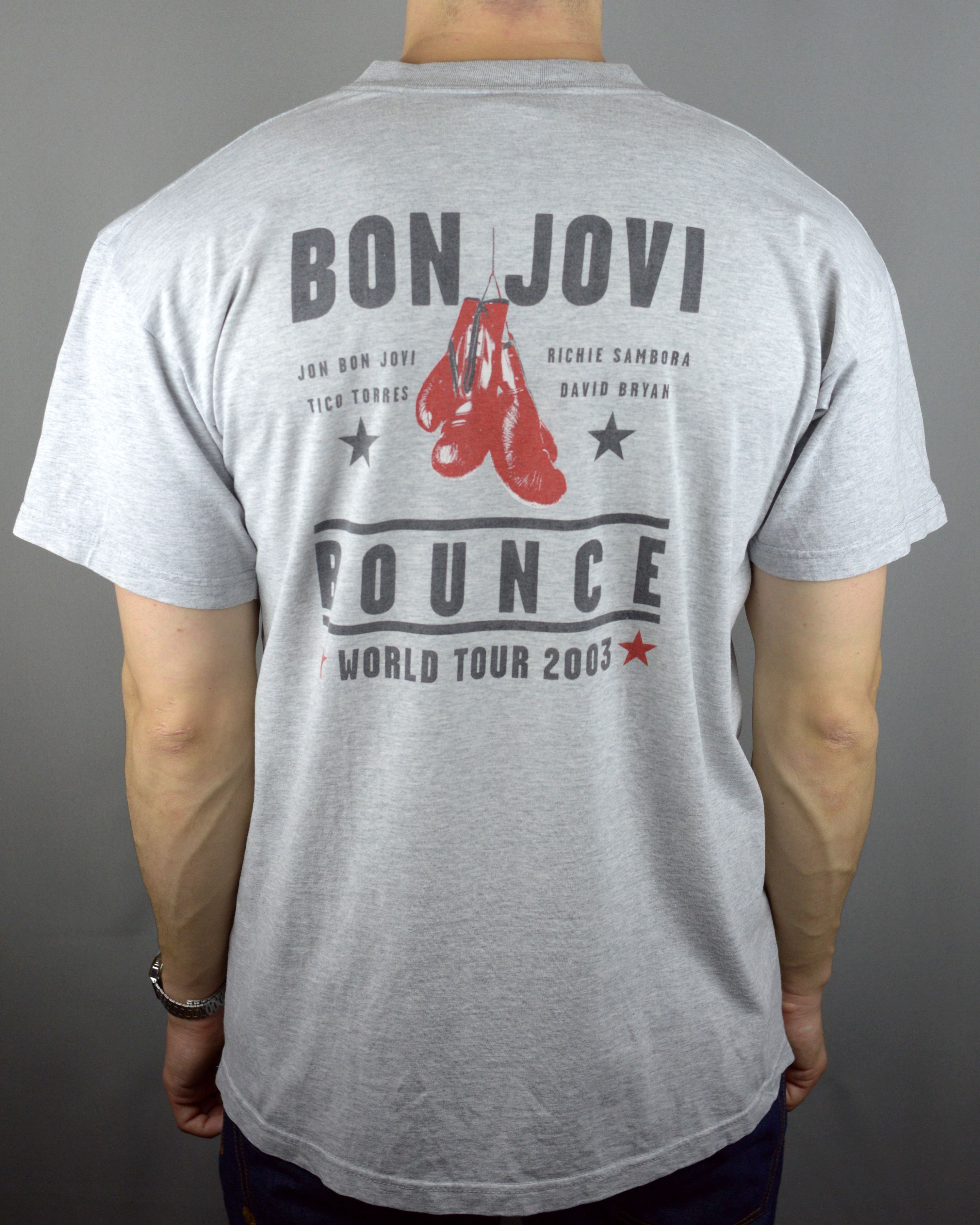 Bon Jovi × Vintage Vintage 2003 Bon Jovi The Bounce Tour t shirt Size US L / EU 52-54 / 3 - 2 Thumbnail
