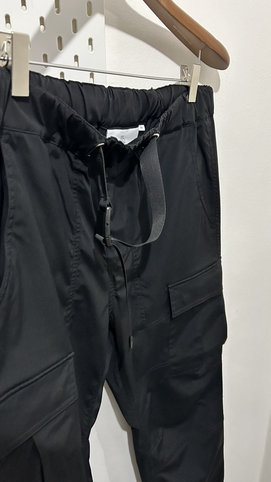 October's Very Own OCTOBERS VERY OWN BELTED UTILITY CARGO PANT BLACK CARGO PANT Size US 33 - 3 Thumbnail