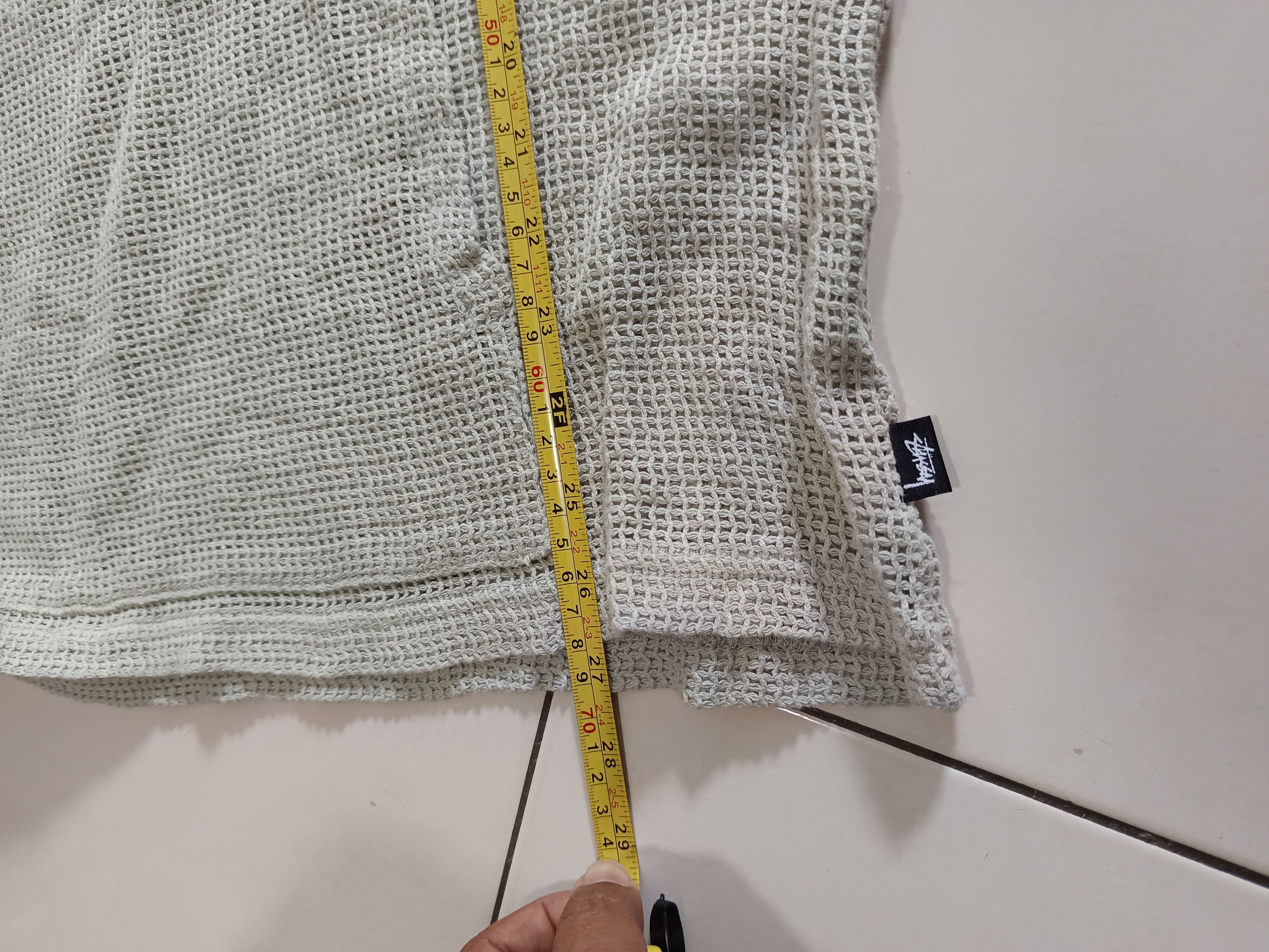 Stussy Stussy mesh knit hoodie Size US XL / EU 56 / 4 - 4 Thumbnail