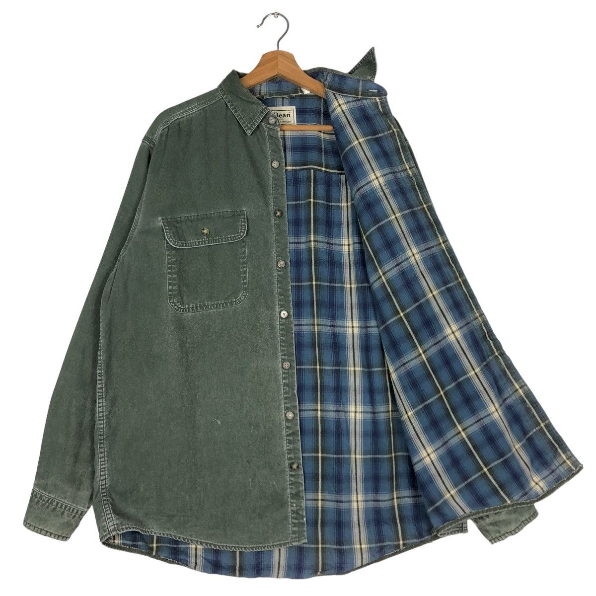 Japanese Brand 🔥Vintage Chore Jacket L.L.Bean Tartan Checked Lining Size US M / EU 48-50 / 2 - 11 Thumbnail