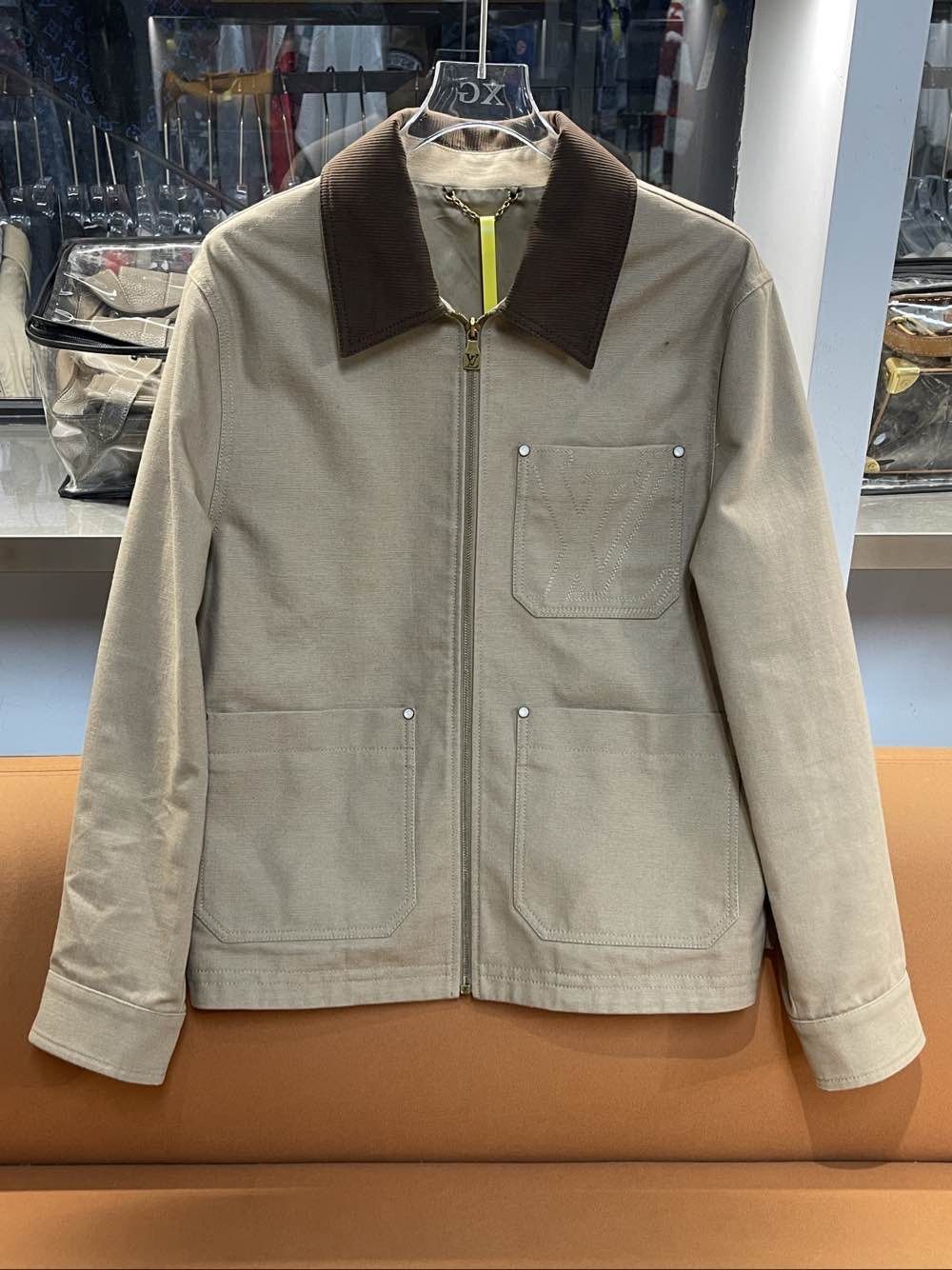 Louis Vuitton Louis Vuitton Logo Pocket Cotton Jacket Size 46 Size US S / EU 44-46 / 1 - 1 Thumbnail