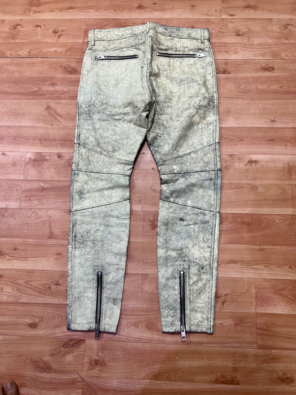 Diesel Diesel leather Trouser for mens size 32 Size US 32 / EU 48 - 2 Thumbnail