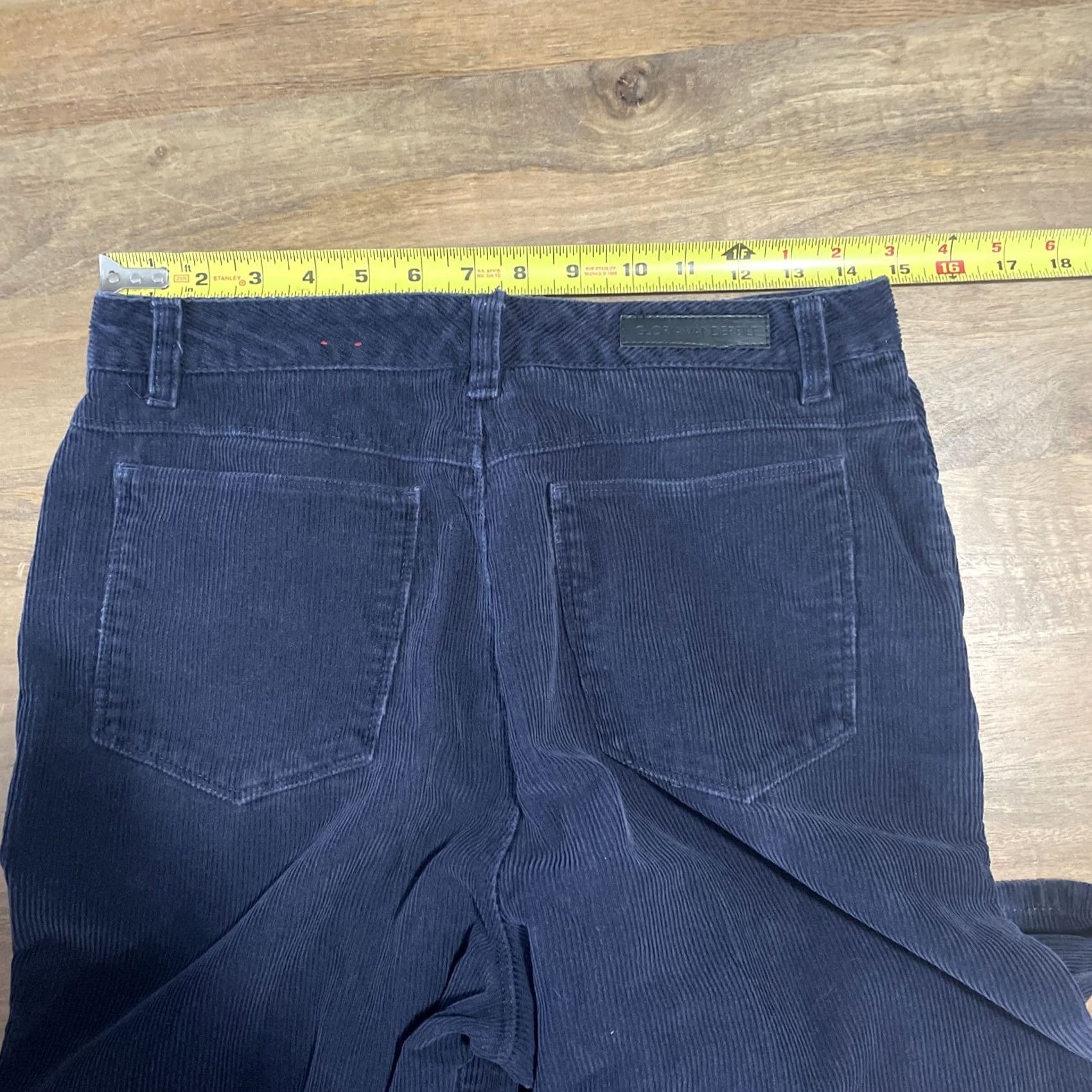 Gloria Vanderbilt Gloria Vanderbilt Jeans Women 10 29x30 Corduroy Purple High Rise Y2K Retro Straight Pants 5-Pocket Denim Cotton Blend Spandex Womens Size 32" / US 10 / IT 46 - 6 Thumbnail