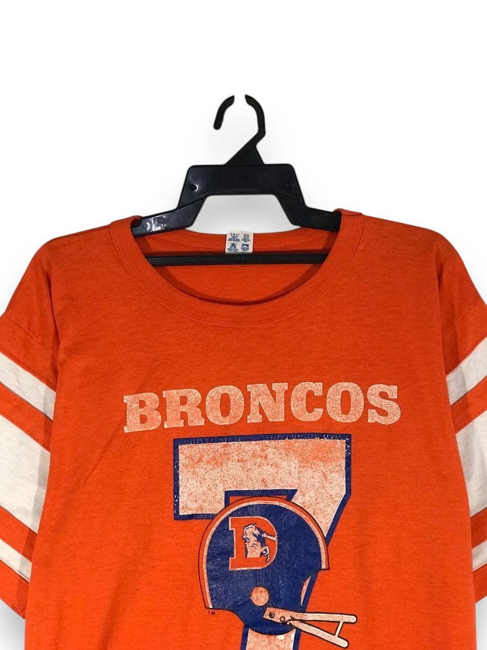NFL Vintage 80s champion Denver broncos nfl team American Size US XL / EU 56 / 4 - 2 Thumbnail