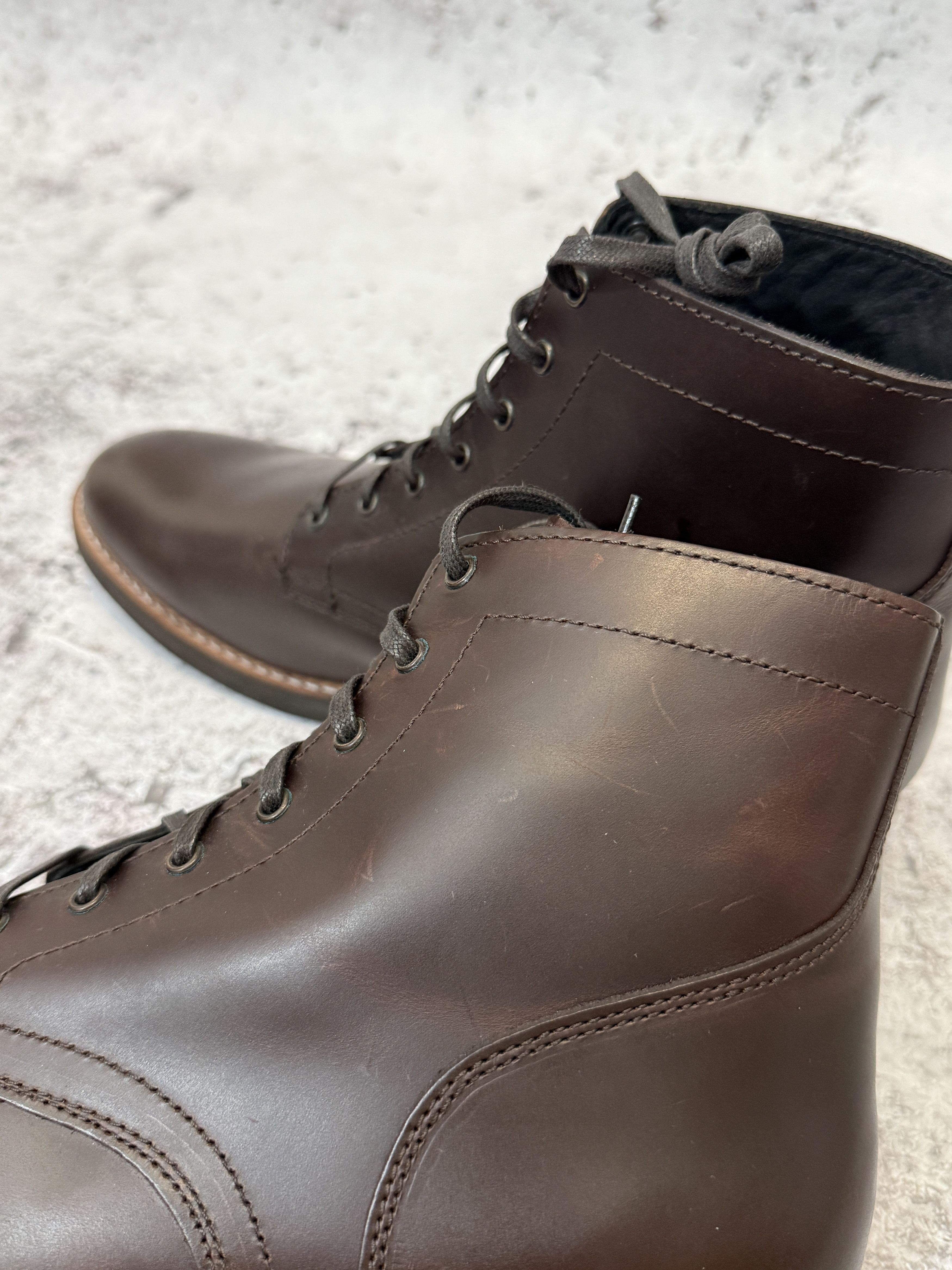 Thursday Boot Company Thursday Boot Co President Boots 15 US Leather Lace-Up Boots Size US 15 / EU 48 - 11 Thumbnail