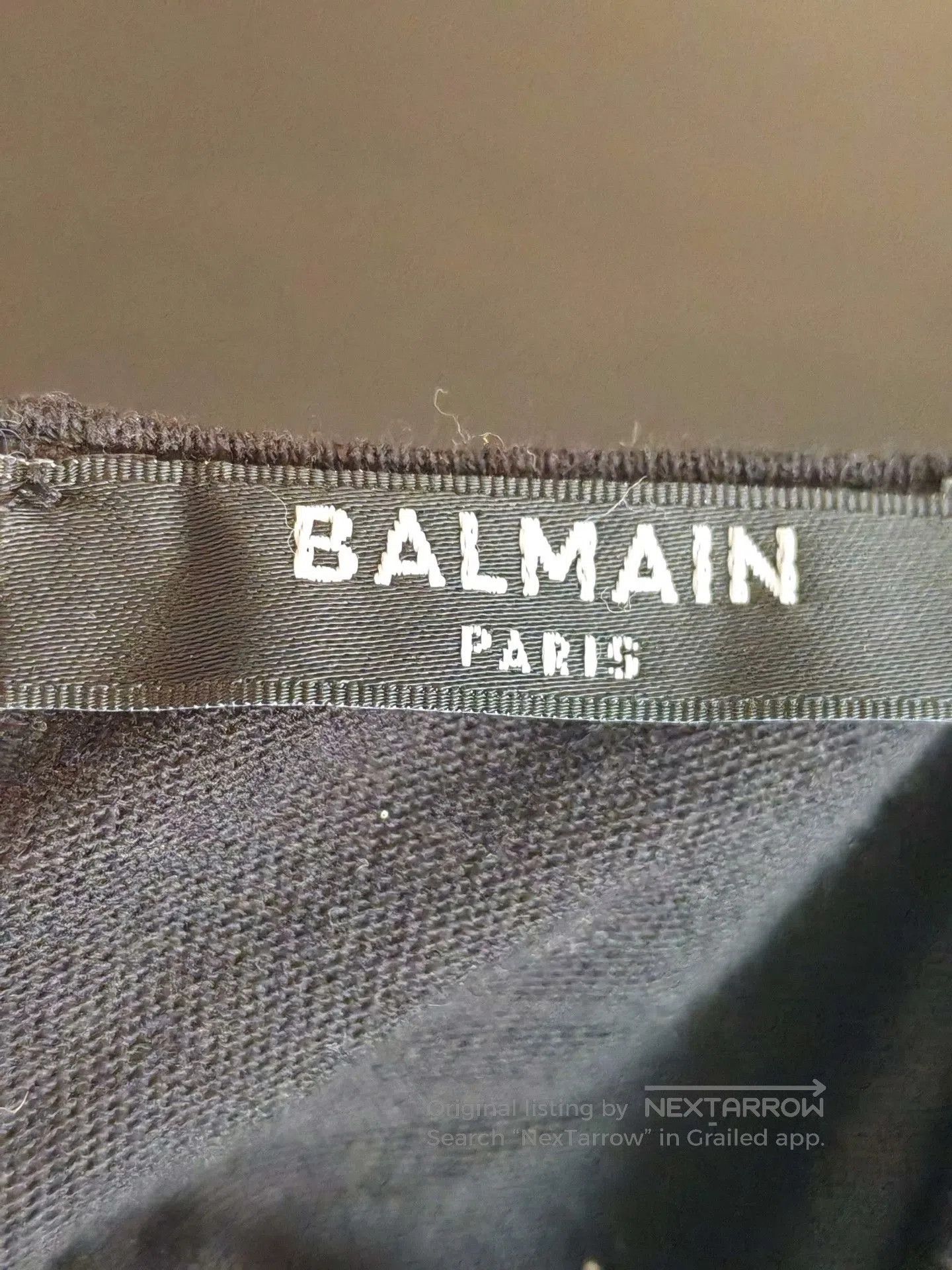 Balmain Balmain Black Zip Jumpsuit Size 36. Size XS / US 0-2 / IT 36-38 - 4 Thumbnail