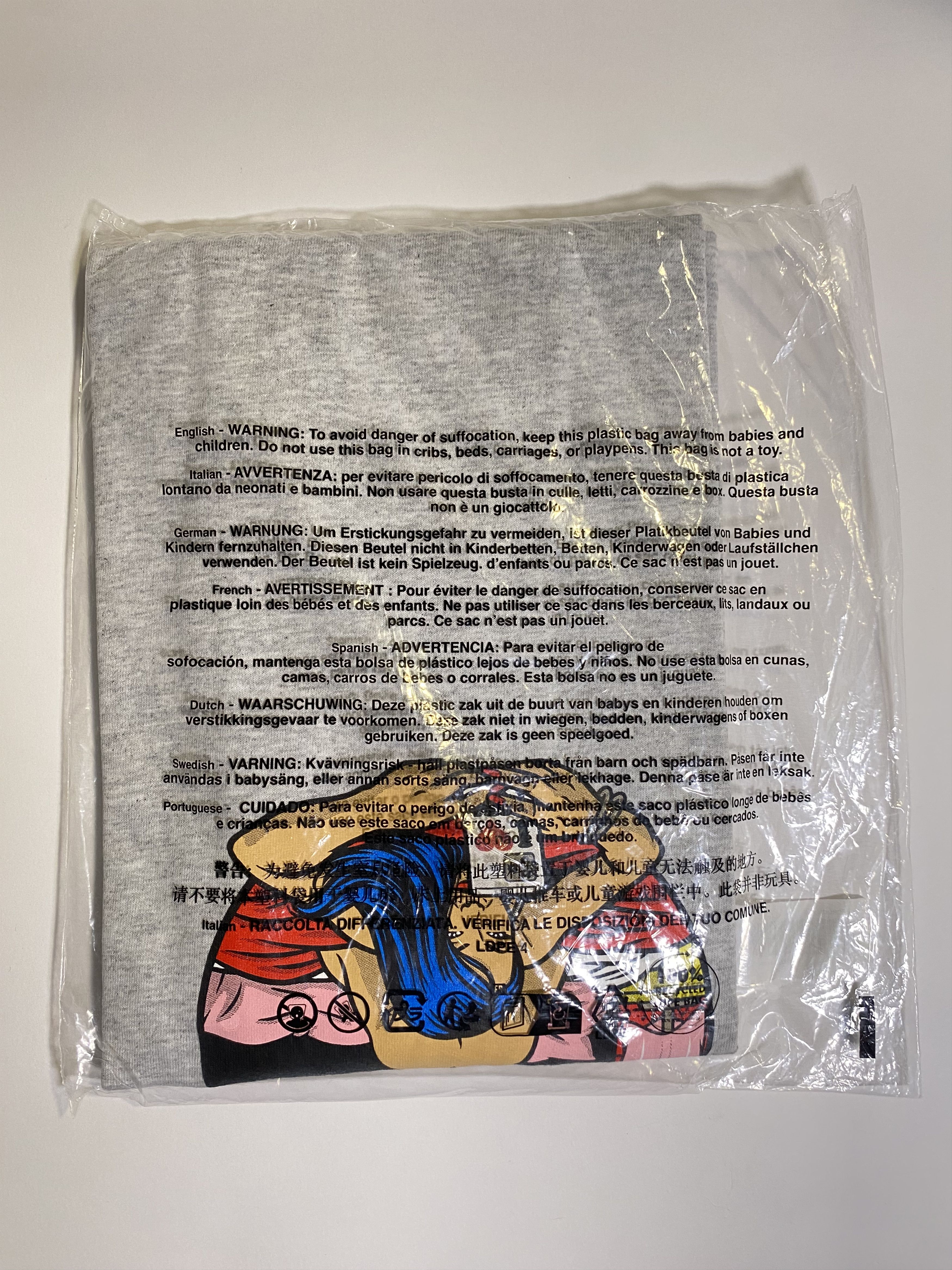 Supreme Bedroom Tee (Gray) Size US L / EU 52-54 / 3 - 2 Thumbnail