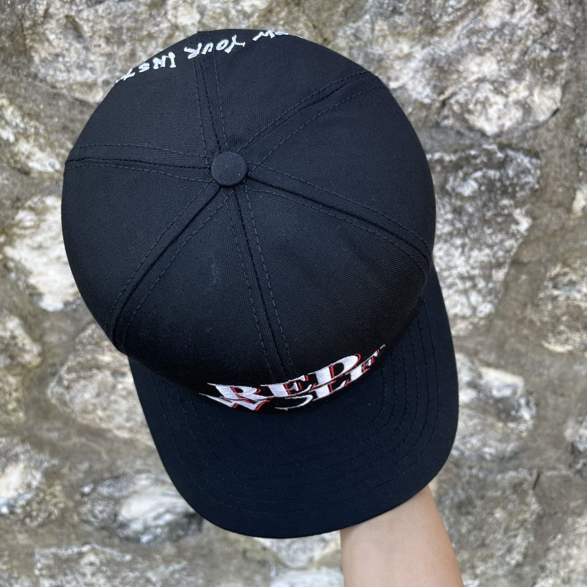 Other Vintage Red Wolf Lager Beer Follow Your Instincts Snapback Size ONE SIZE - 3 Thumbnail