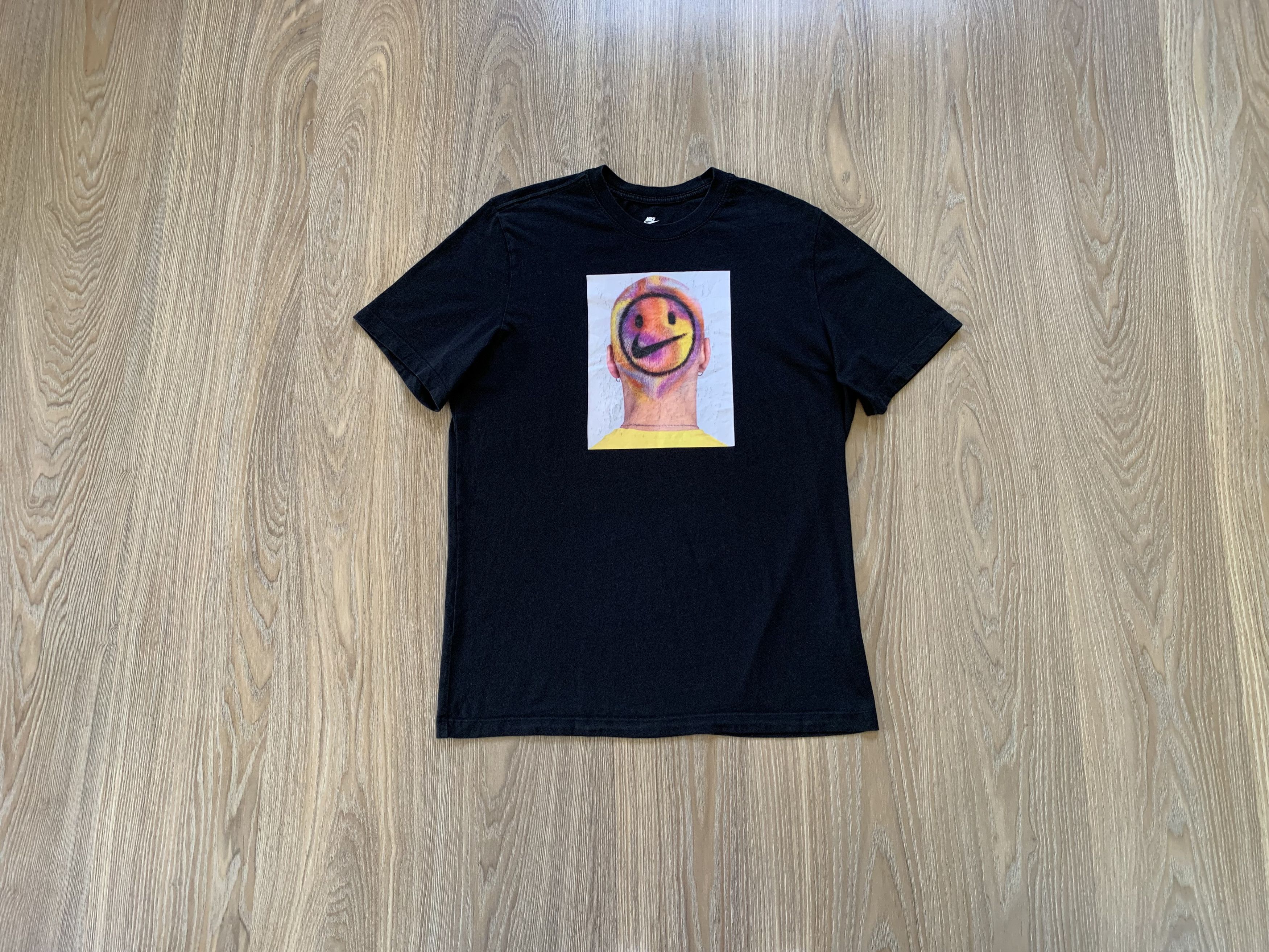 Nike The Nike Tee Black Cotton Printed T Shirt 2022 Size US L / EU 52-54 / 3 - 10 Thumbnail